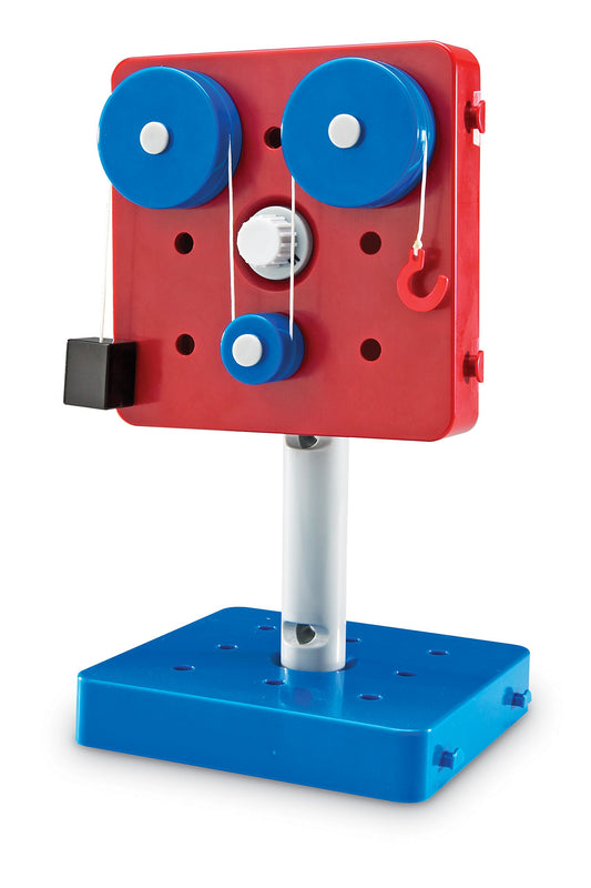 Learning Resources Simple Machines - STEM Kits, Simple Machines Kit for Classroom, Pulleys and Gears for Kids, Engineering Building Sets, STEM Activity, Toys for Engineers, Physics Toys for Kids