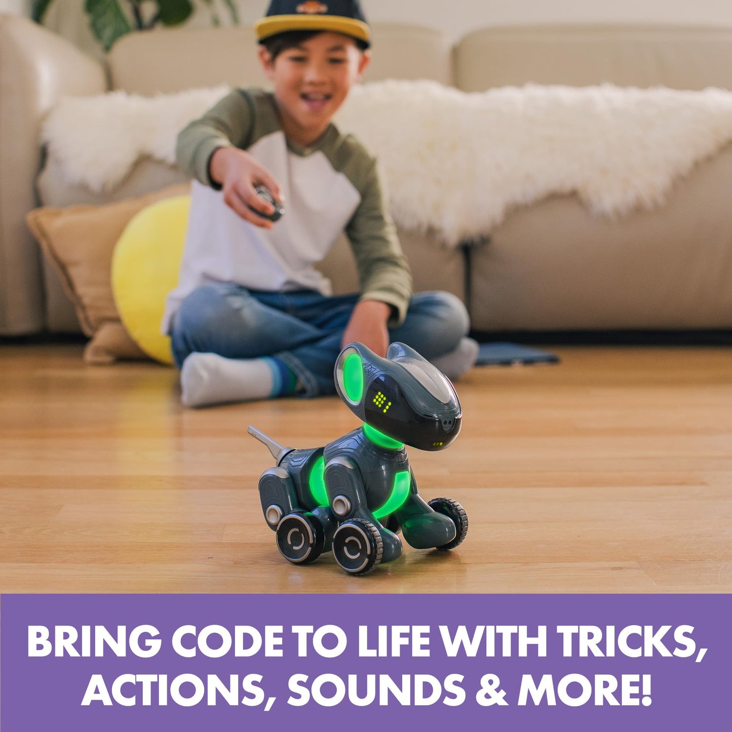 Educational Insights PYXEL A Coder's Best Friend - Programmable Coding Robot for Kids with Blockly & Python Languages, Learn Early Robotics, Kids Robot & STEM Toys for Boys and Girls Ages 8+