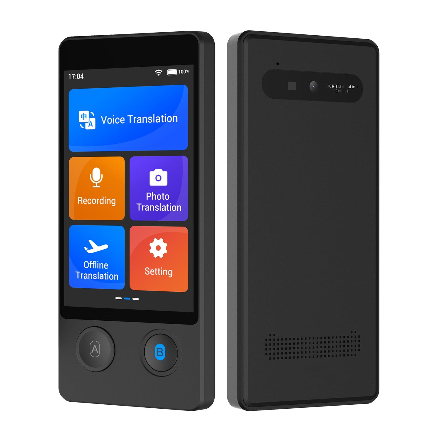 ANFIER Language Translator Device No WiFi Needed 2024 Voice Translation Updated Offline Translator in 16 Languages Online for 144 Languages 97% High Accuracy for Travel Business