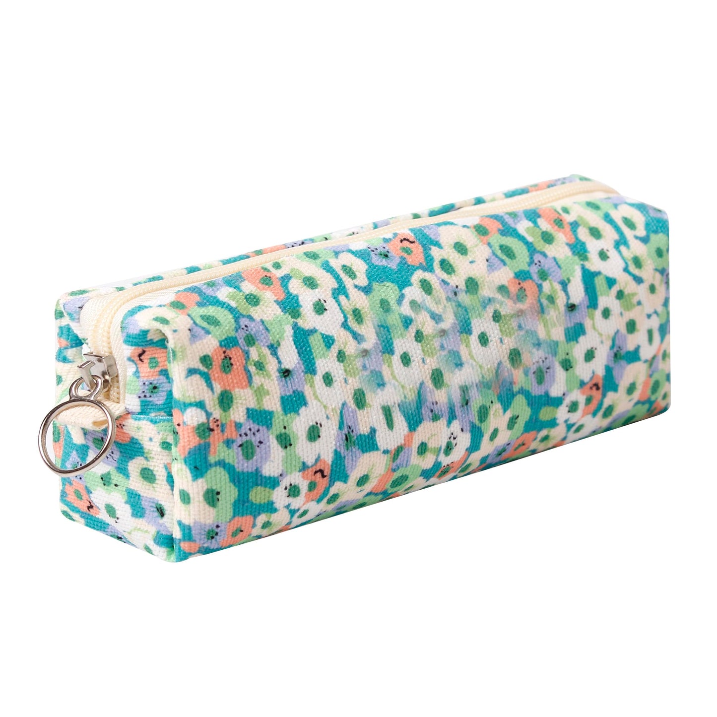 OZAOZ Cute Pencil Case Aesthetic Student Pencil Pouch Coin Pen Pouch Cosmetic Bag Office Stationery Organizer For Kids Teen School (W)