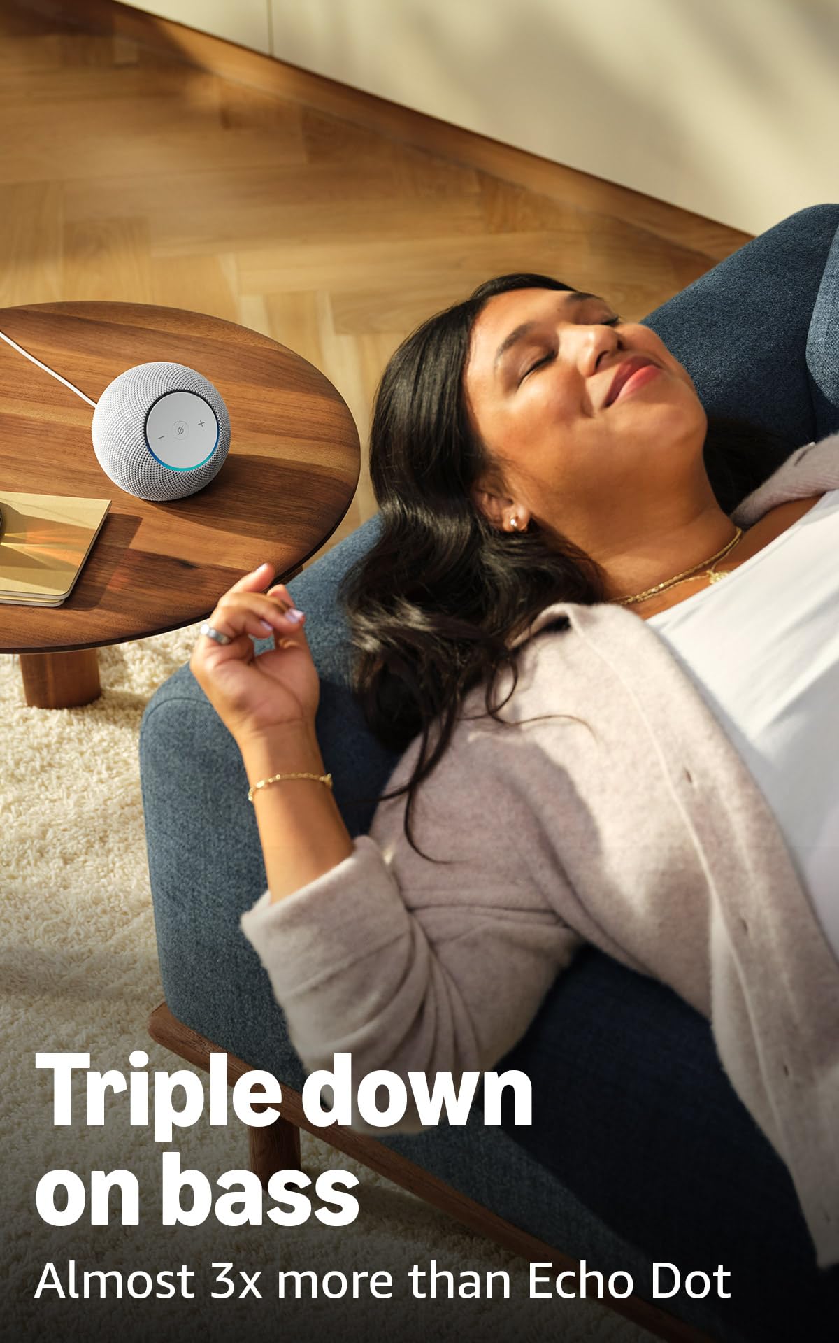 Amazon Echo Dot Max (newest model), Alexa speaker with room-filling sound and nearly 3x bass, Great for living rooms and medium-sized spaces, Designed for Alexa+, Graphite