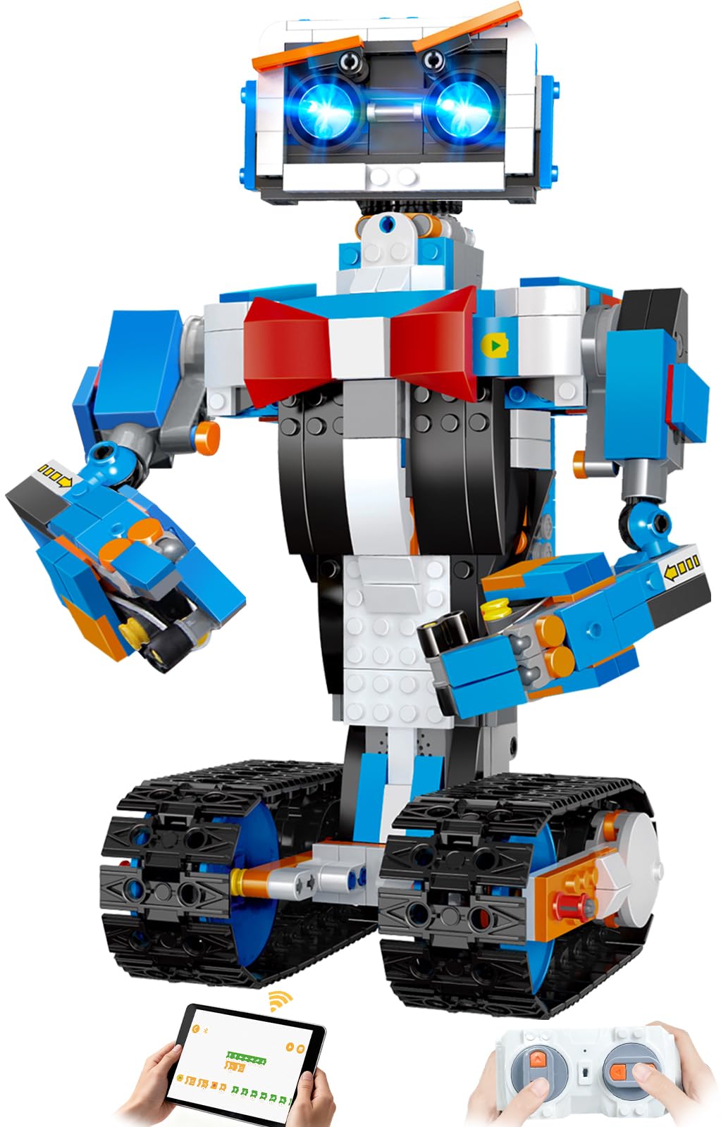 anysun STEM Robot Building Kit for Kids 8-12, App & Remote Control Robot Toys, Birthday Gift for Kids 6 7 8 9 10 11 12+ Years Boys and Girls