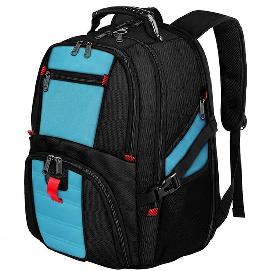 YOREPEK Large Backpack for Men, Extra Large Laptop Backpacks for Men Women, Water Resistant Travel Backpack Airline Approved Business Work Bag Fits 17 Inch Computer, Black
