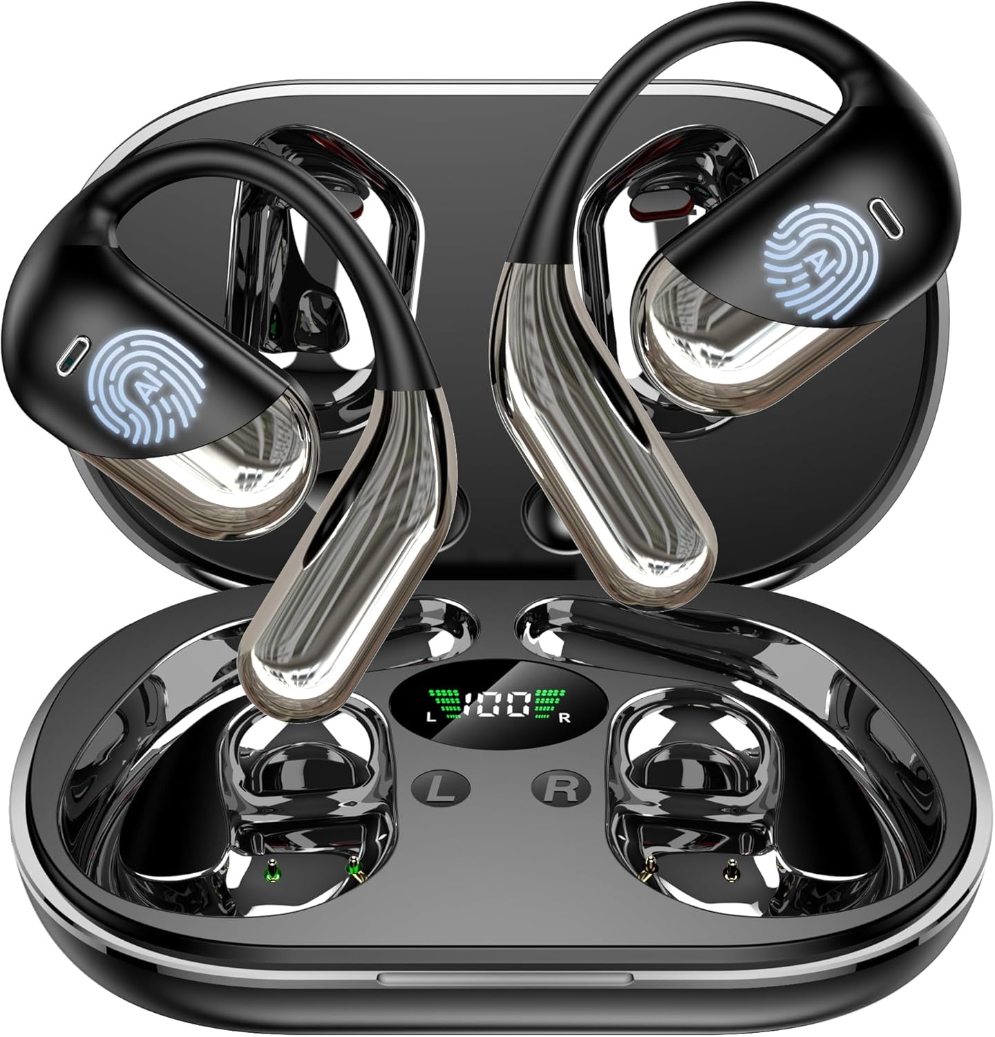 Paekole AI Translation Earbuds, Real-Time Two-Way Translator in 198+ Languages, Audifonos Traductores Inglés Español, 3-in-1 Translating Headphones for Travel, Business & Learning