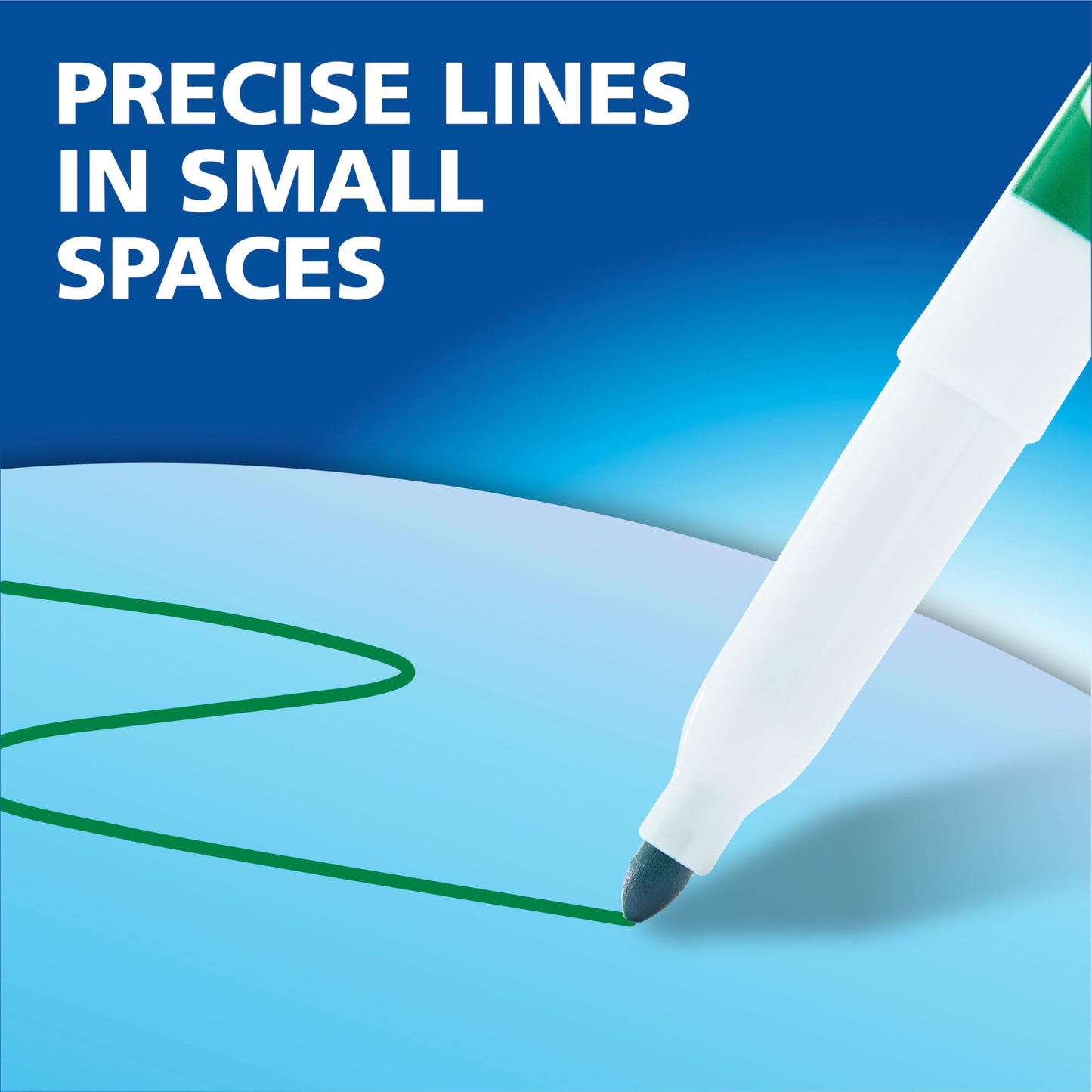 EXPO Dry Erase Markers Set, Fine & Chisel Tips, 11 Count - Classroom, Office Supplies, For White Boards, Easily Erases