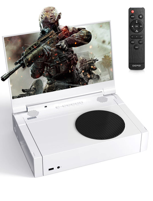 DEPGI 14" Portable Monitor for Xbox Series S (Not Included), 60Hz 1080P HD IPS Portable Gaming Monitor with Remote Control,Portable Monitor with HDR10,AMD FreeSync, 2X HDMI