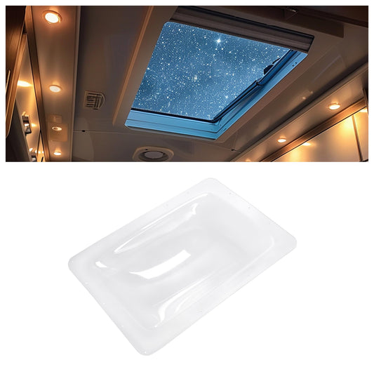 Kojem RV Skylight Cover Universal Outer Dome Replacement Kit 18in x 26in Clear Plastic Model LYAP-770-2