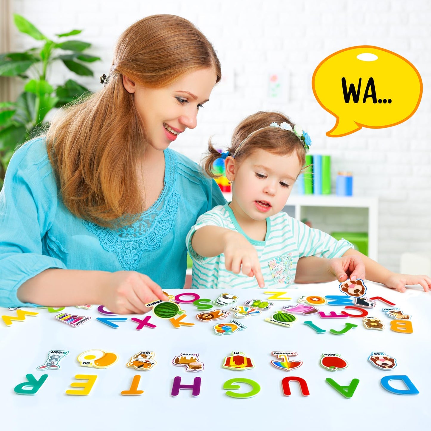 PENGFULL Felt Learning Letters Numbers Pieces,75 Felt Board Pieces for Felt Flannel Board,Alphabet ABC for Toddlers for Kindergarten,Preschool,Toddlers