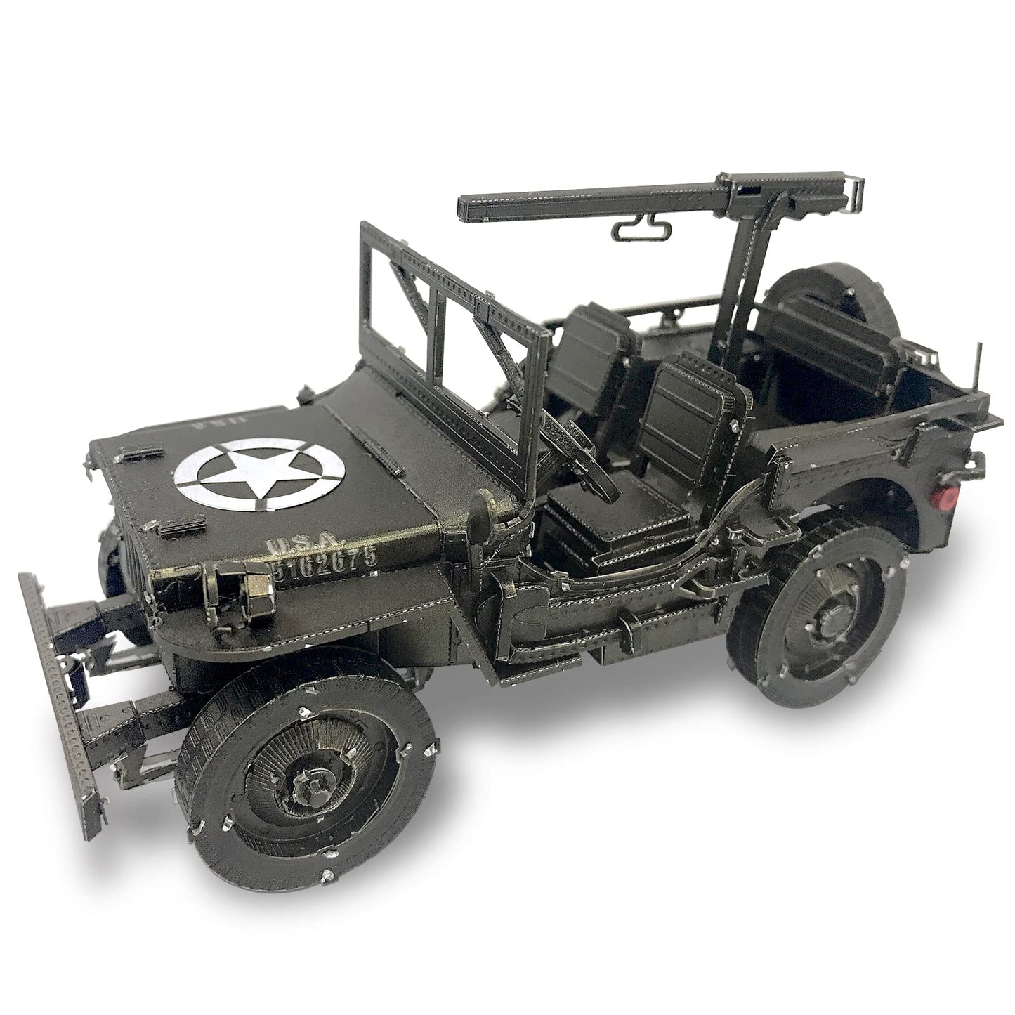 Piececool 3D Metal Car Model Kits, SUV Military Vehicle Models Building Kits, Brain Teaser 3D Puzzles for Adults Teens Stress Relief, Best Gifts for Dad