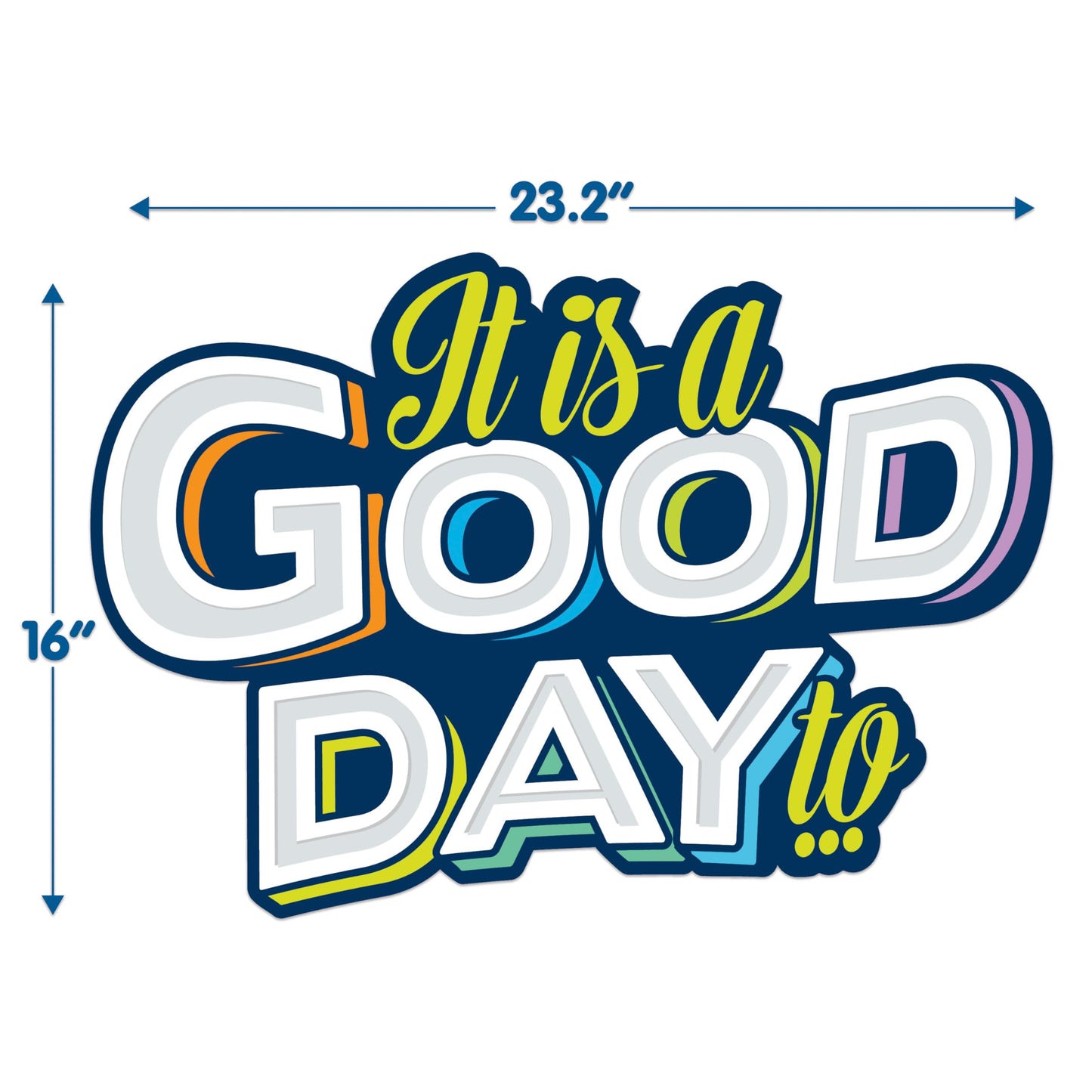 Eureka 661002 It is A Good Day to Interactive Mini Bulletin Board Set with Dry Erase Headliners, Multicolor, 5 Pieces