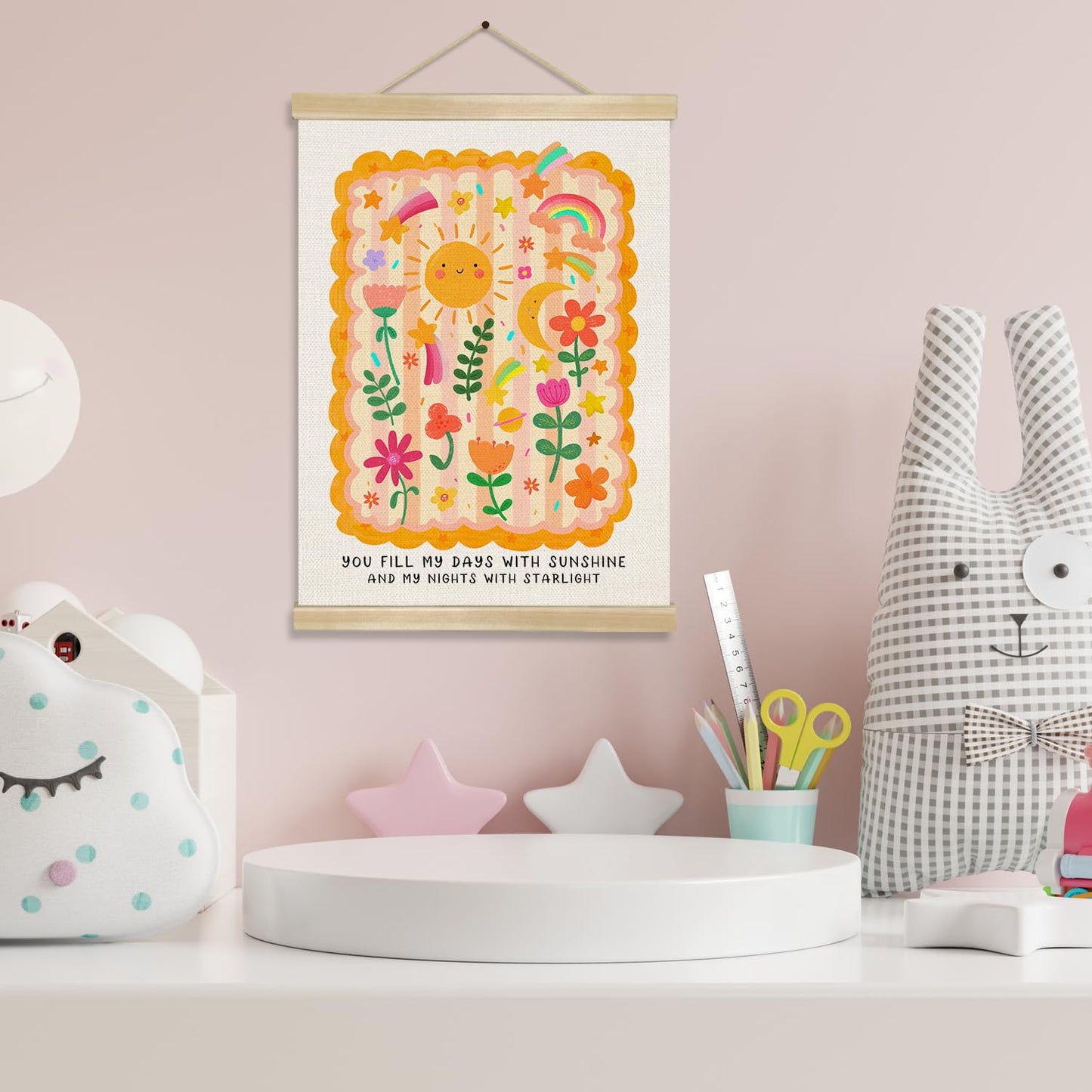 You found a duck Positive Affirmation Wall Art Poster for Nursery 14x18.5inch(LYK04)