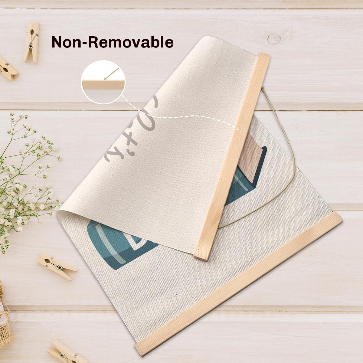 2PCS Books Read Poster Hanger,Reading Nook Library Decor,Educational learning Posters Hanger,Let's Read Sign Wall Art Wall Hanging Banner for Reading Room Classroom Nursery Decor 15.8x11.8 Inch