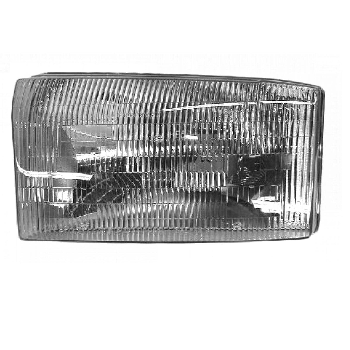 TRQ Headlight Assembly Set for 2002-2004 Ford Excursion & F250/F350 Super Duty, Model LKA55915, Amber Color