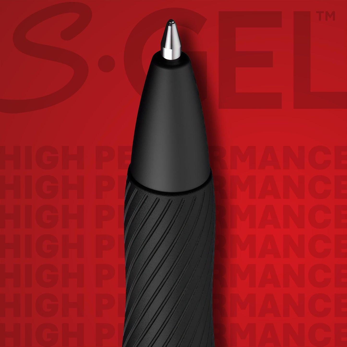 Sharpie S-Gel Gel Pens, Pearl White Body, Black Ink, Medium Point (0.7mm), 12 Count - For Journaling, Writing, Note-Taking, School, Office Supplies