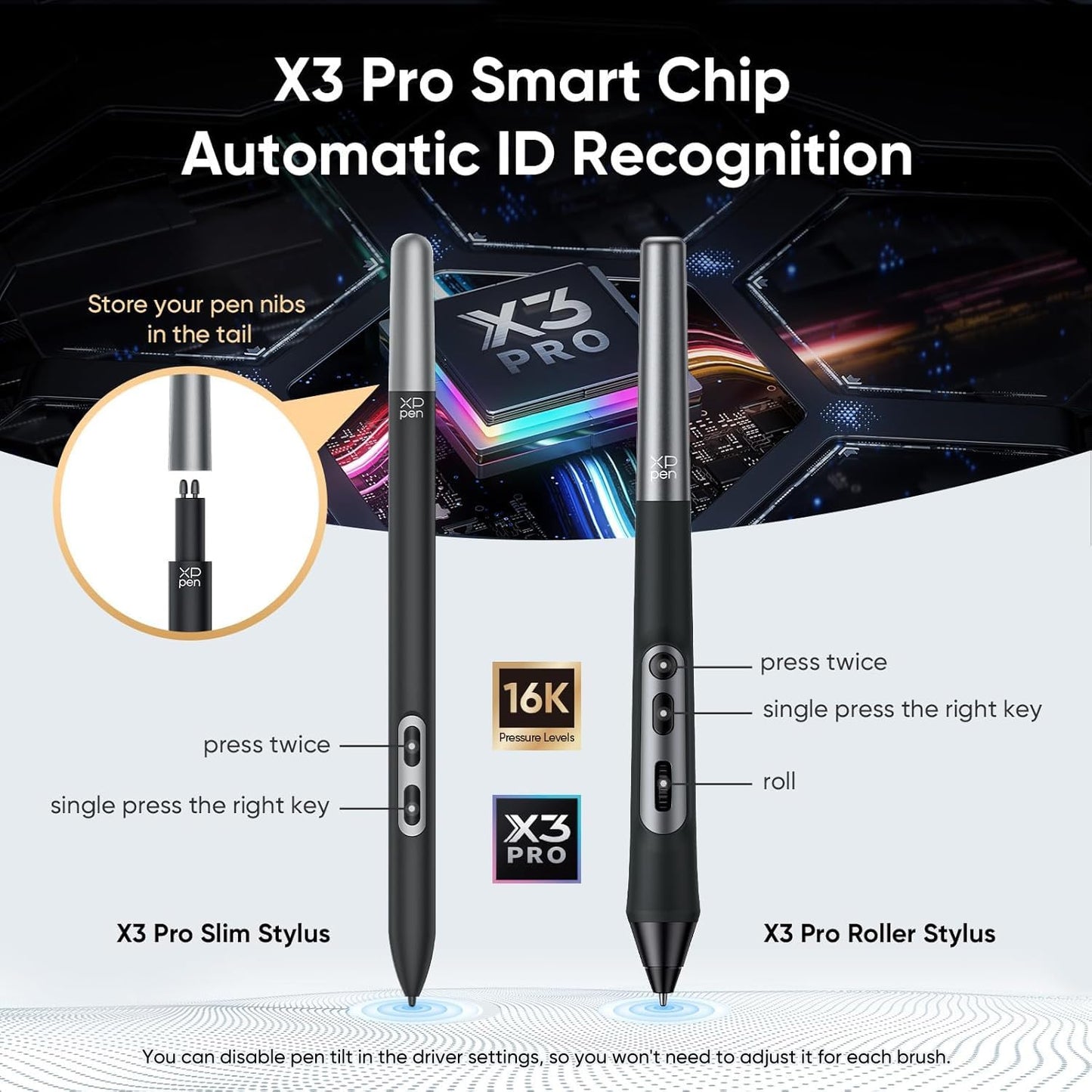 XPPen 4K UHD Artist Pro 19 Gen2 Drawing Tablet with Screen, 156% sRGB Graphic Tablet with 1.07 Billion Colors Anti-Glare Drawing Monitor with Dual 16384 Pen Pressure Stylus, Mini Keydial, 18.4"