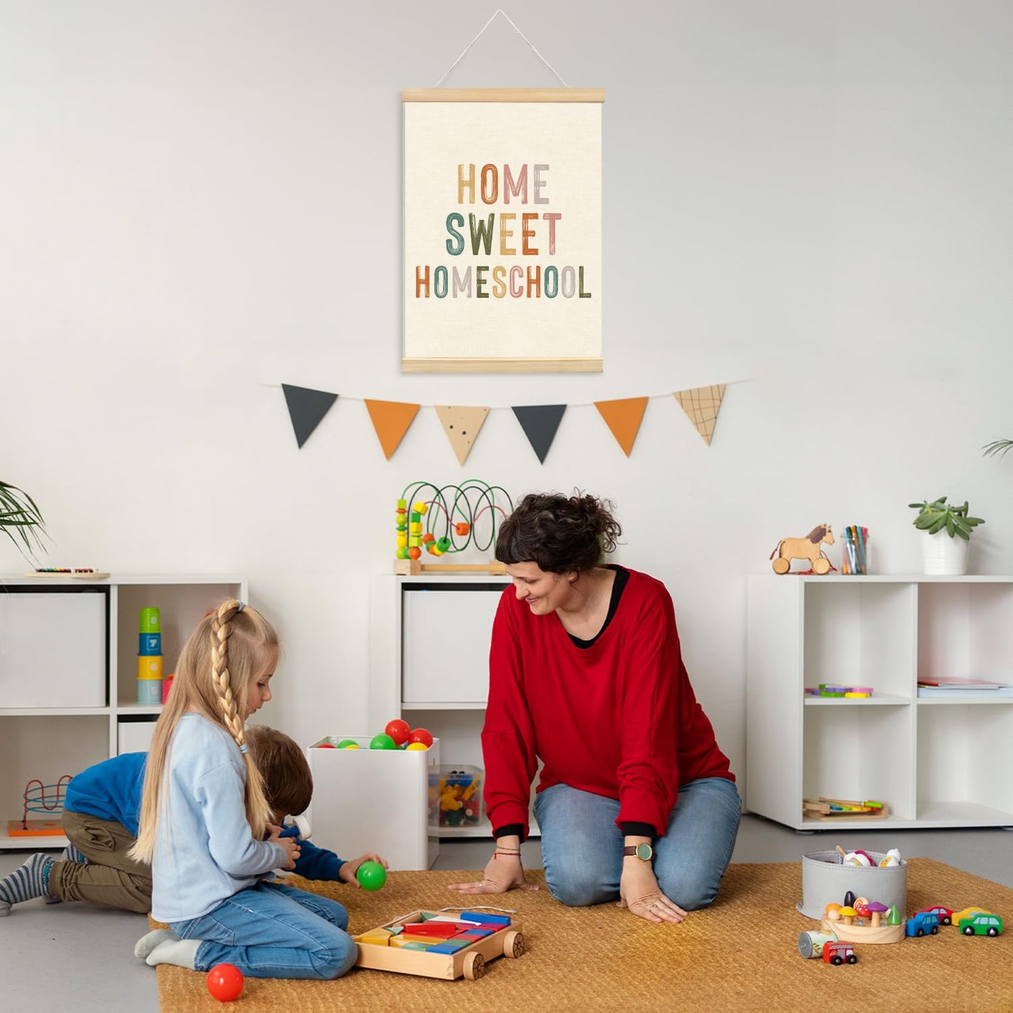 Lacama Sweet Classroom，Classroom Decor，Homeschool Decor， Teacher Appreciation Gift-Teacher's Day Gift-Door Sign-Playroom Homeschool Wall Decors