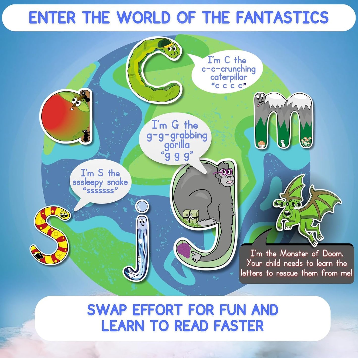 Phonics Flash Cards with Video Lessons for Ages 2-6 Years - Fantastic Alphabet Flash Cards Kindergarten - Engaging ABC Cards for Preschool, Kindergarten and Kids Educational Letter Cards for Toddlers