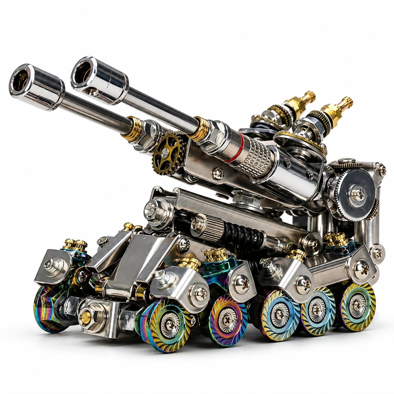 ZUNPINSPACE 3D Metal Puzzle for Adults,Tank Puzzle Building Set，3D Metal Model Kit, Brain Teaser Puzzles DIY Assembling for Stress Relief - High end Men's Gift