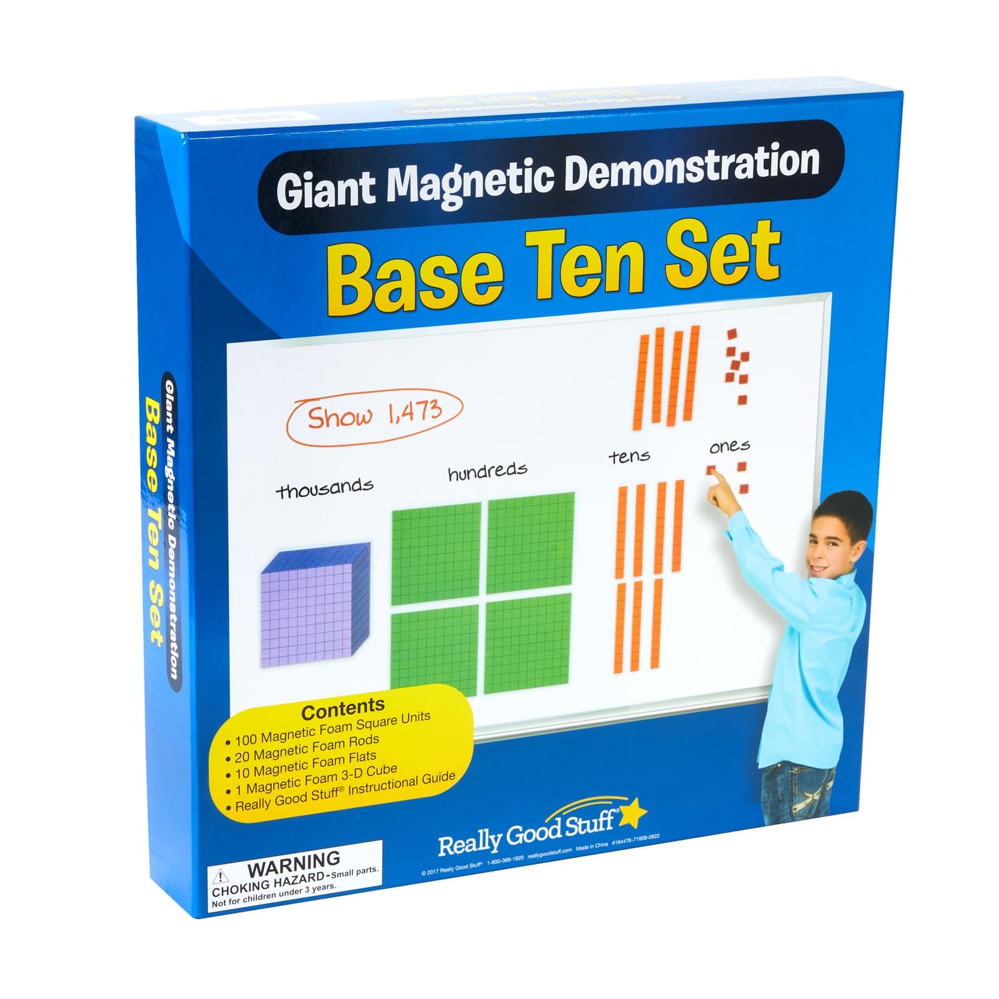 Really Good Stuff Giant Magnetic Base Ten Set