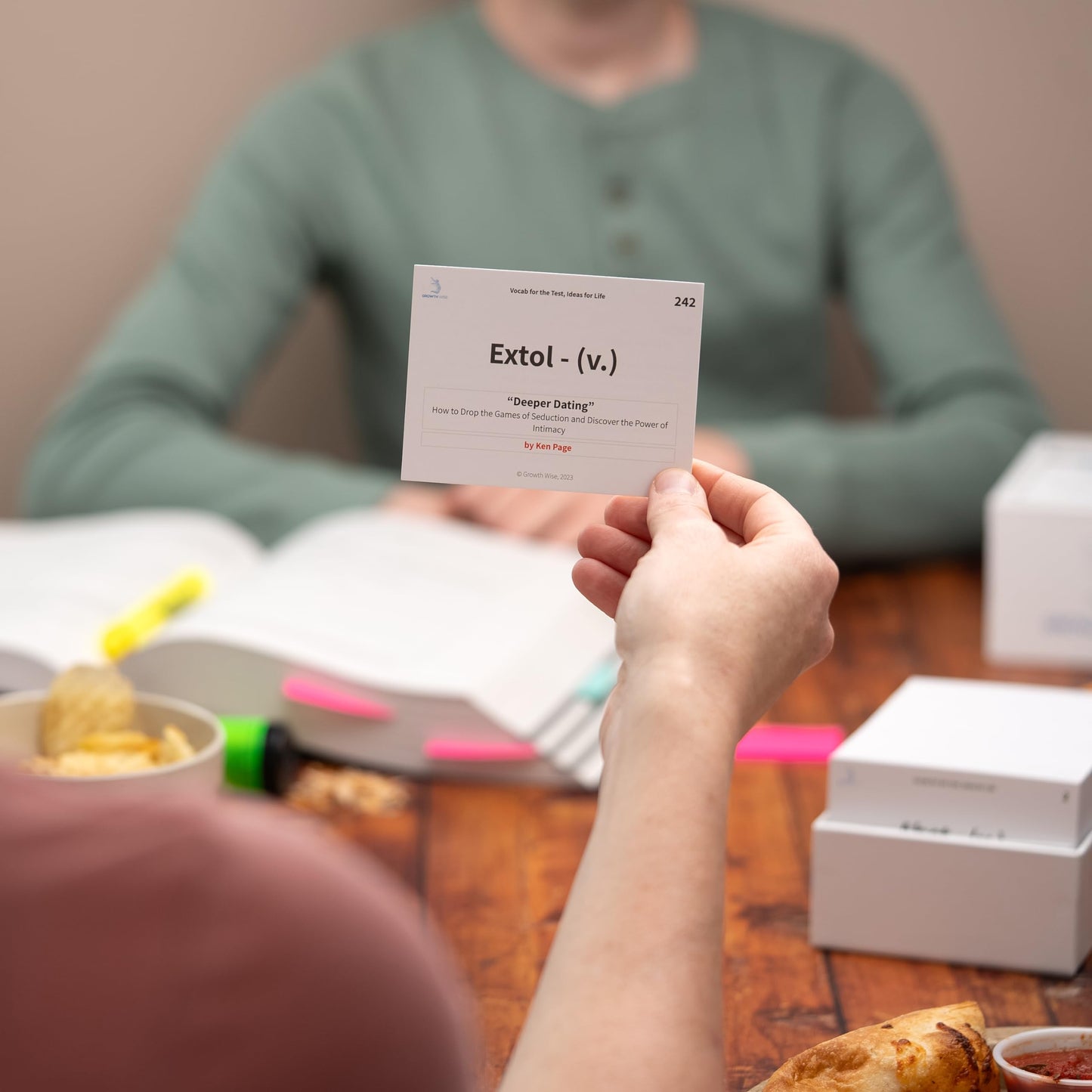 SAT/ACT Vocabulary Flash Cards Box #2 by Growth Wise