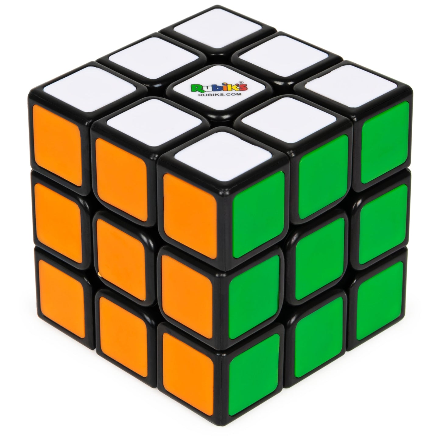 Rubik's Cube, The Original 3x3 Cube, Problem-Solving Brain Teaser, Color-Matching Puzzle, Fidget Toy, Sensory Puzzle, for Ages 8 & Up