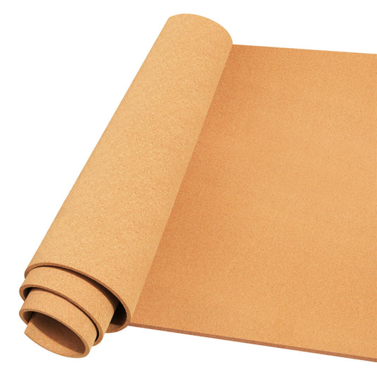 ZHIDIAN Cork Roll 12" x 48", 1/4" Thick Non-Adhesive Small Bulletin Board Frameless Corkboard Sheet for Wall Office 1' x 4' Roll of Cork for DIY Projects