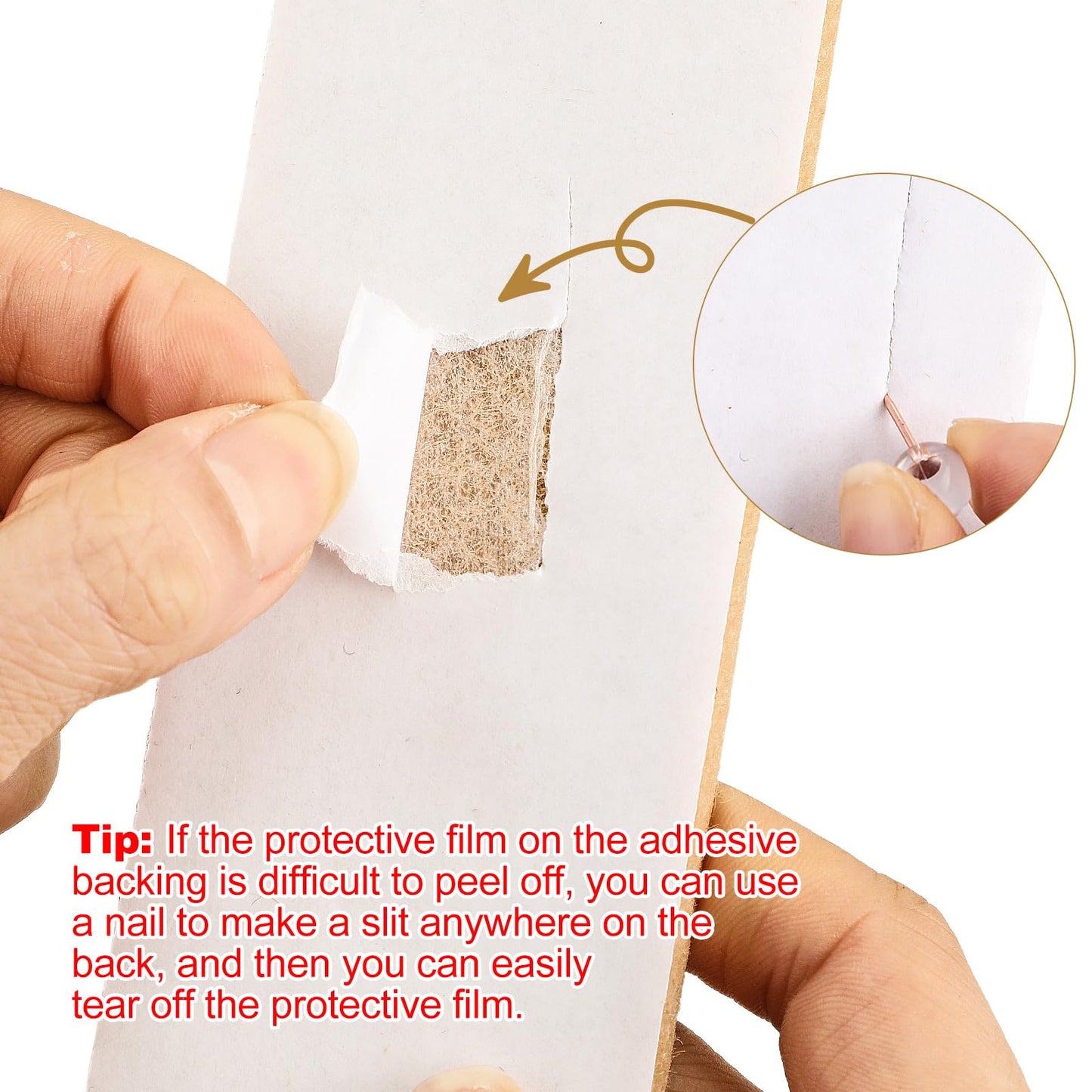 Thboxes 8 Pack Felt Bulletin Board Strips, 13x2 Inch Self Adhesive Felt Pin Boards with 50 Pushpins and 10 Wooden Clips Push Pins, Cork Board for Walls Home Office Decor(Natural Earth Tones)