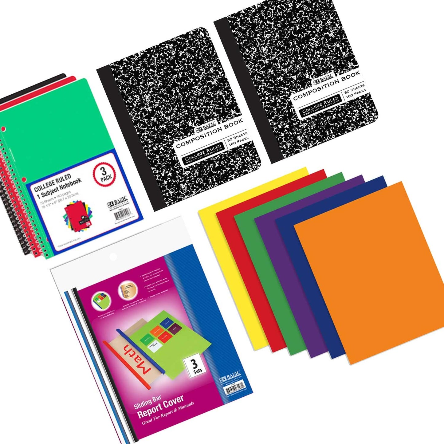 OMURA Learning | Back To School Bundle Kit For Middle/High School with Retails Value over $179.99 | 70 Pieces
