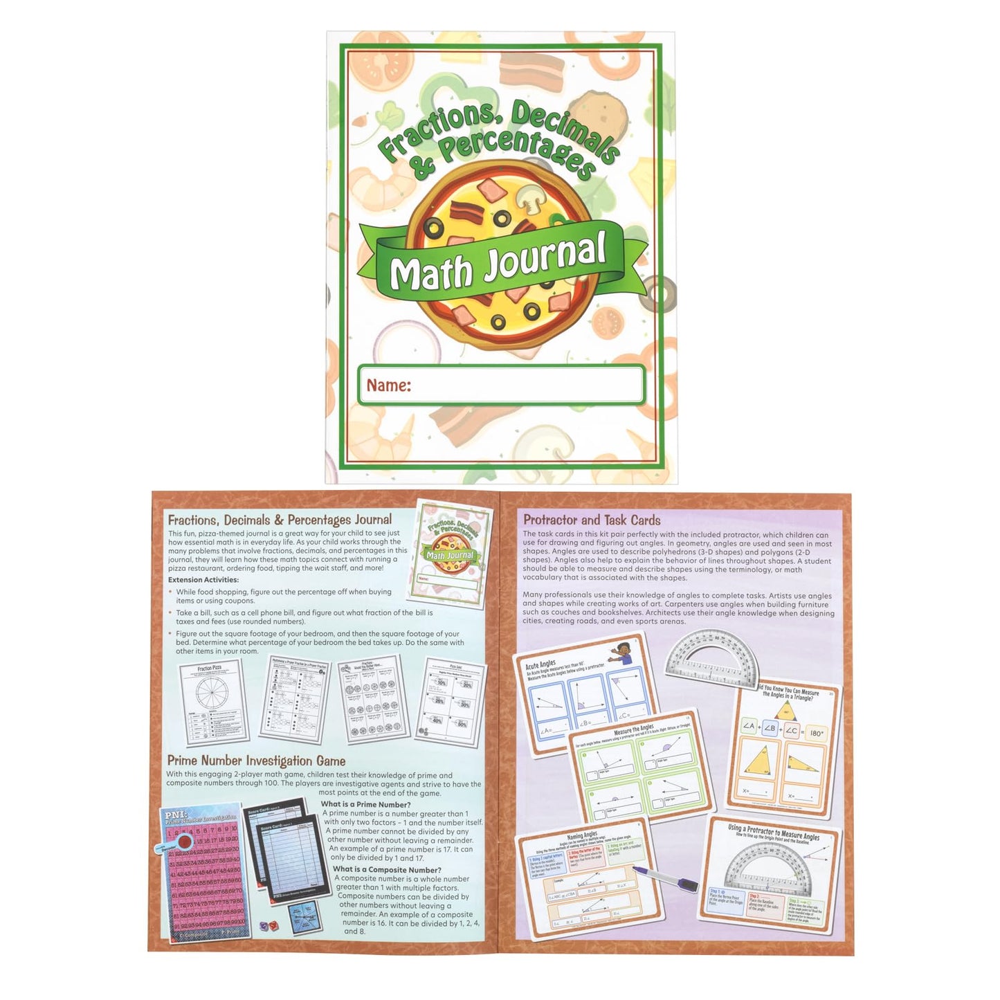 Really Good Stuff Family Engagement Math – Practice, Solve & Play Pack - Upper Grades