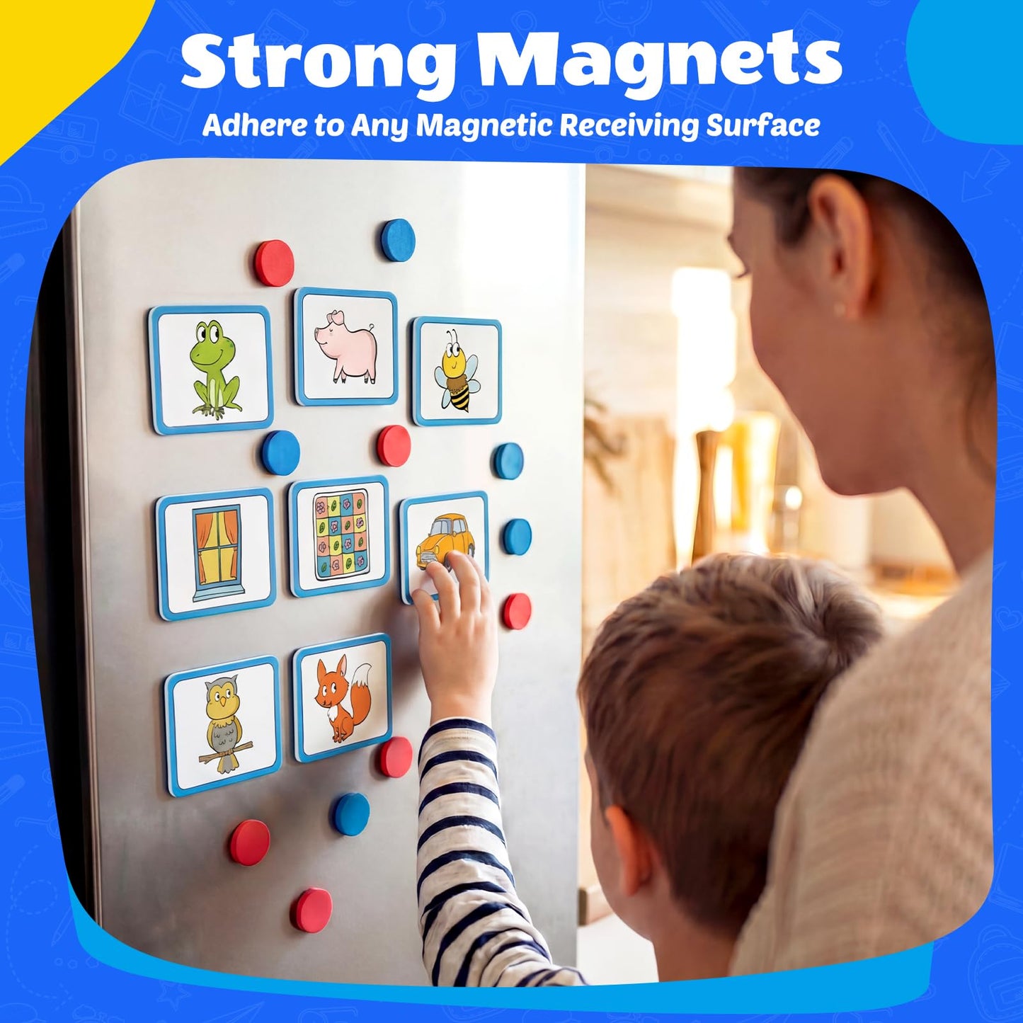 Aizweb Phonemic Awareness,Magnetic Dry Erase Whiteboards with Elkonin Box,Phonics Game,Preschool Kindergarten Speech Therapy Classroom Must Have,Phonological Manipulative Letter Sound Science Reading