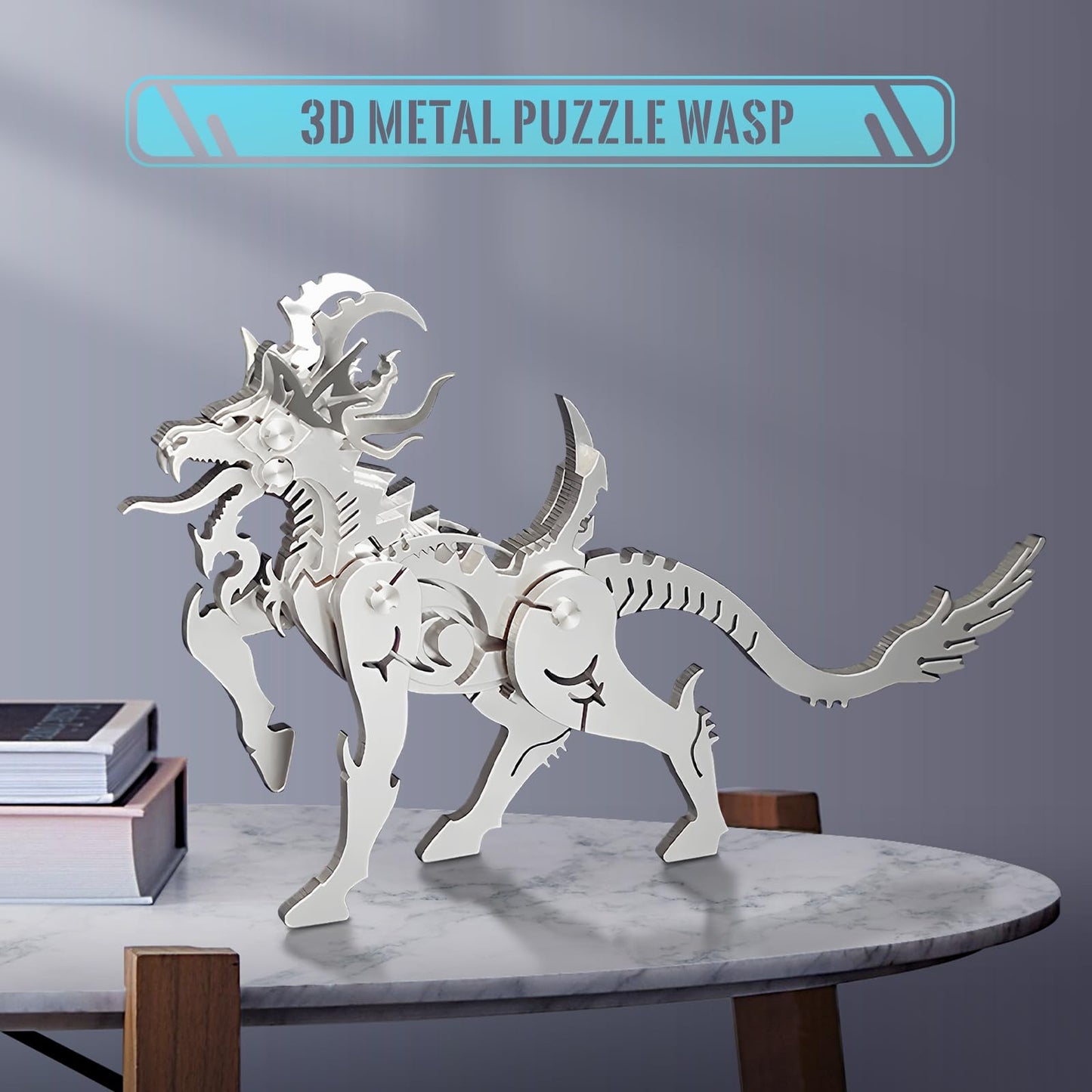 3D Metal Puzzles,3D Metal Puzzle for Adults,Mechanical Model Kit Baize,Steel 3D Puzzles Stainless Steel Ornaments for Adults Home Decor Art Craft Gifts Toys.