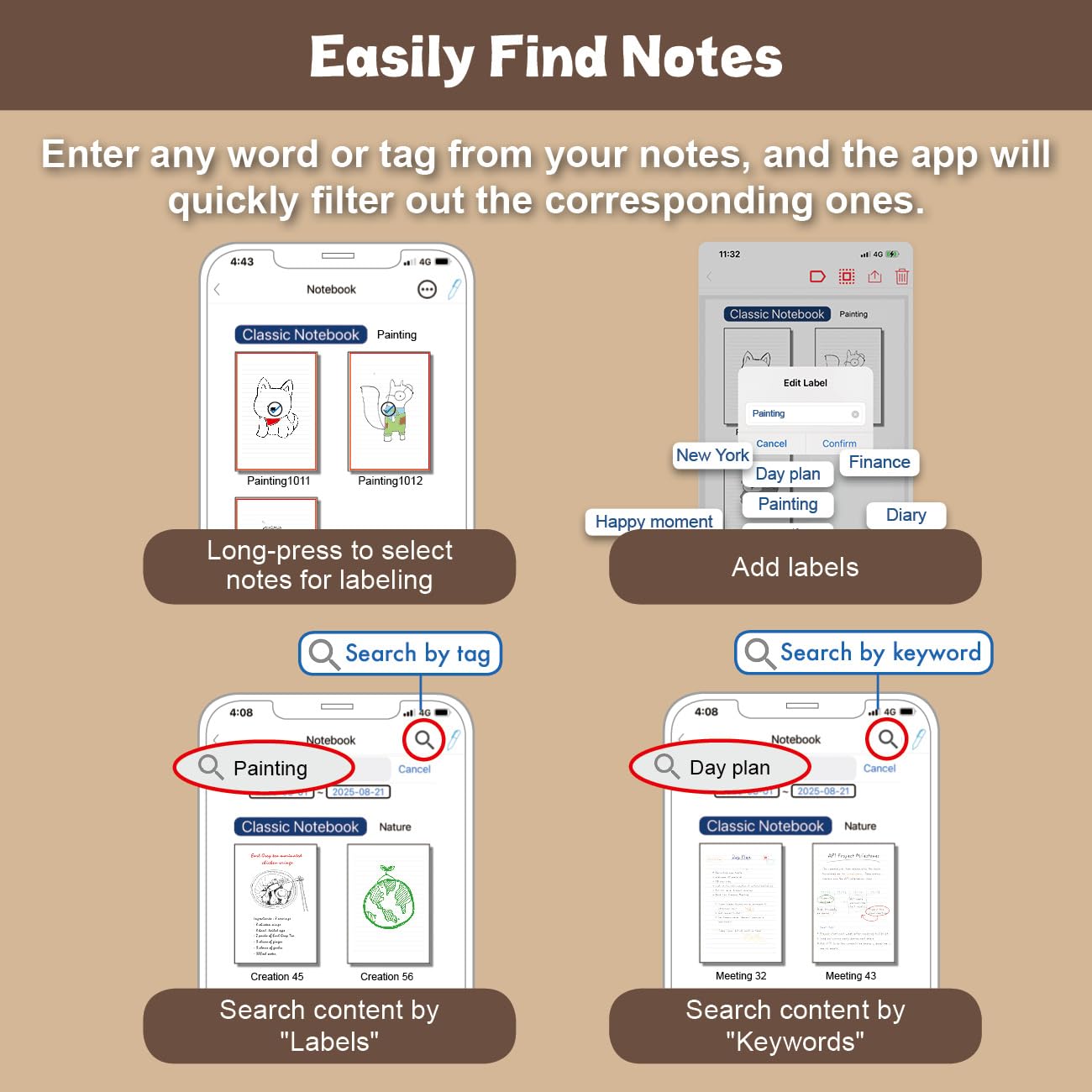 Ophaya Sync Smart Pen and A5 Notebook(5-Pack) for Note Taking| Gifts for Adults Women Men Coworkers Teachers Students Guest Friends | Sync Notes to Phone/Tablet Instantly/Convert to Text