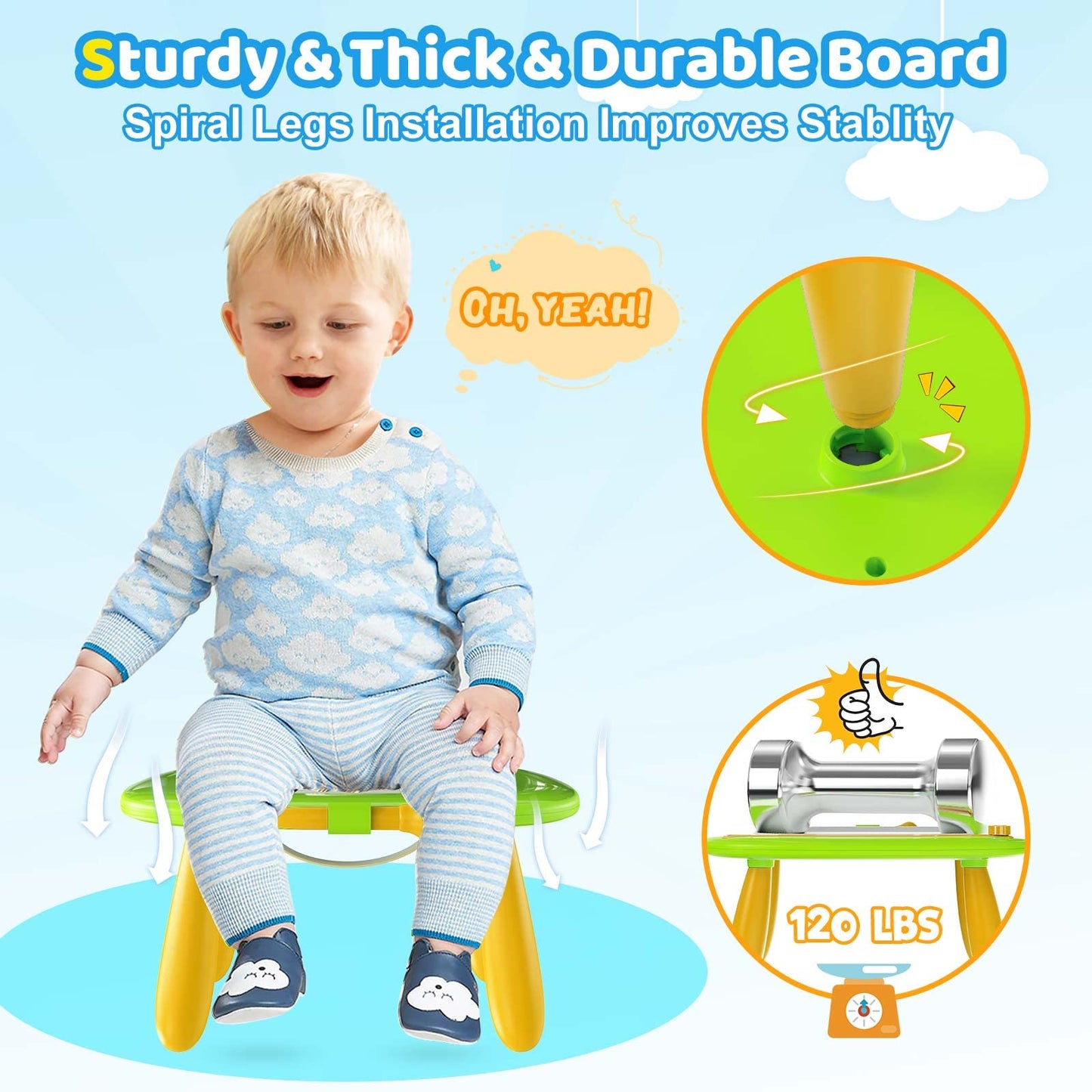 Kikidex Magnetic Drawing Board, Toddler Girl Toys for 1-3 Year Old, Doodle Board Pad Learning and Educational Toys for 1 2 3 Year Old Baby Kids Birthday Gift (Green)