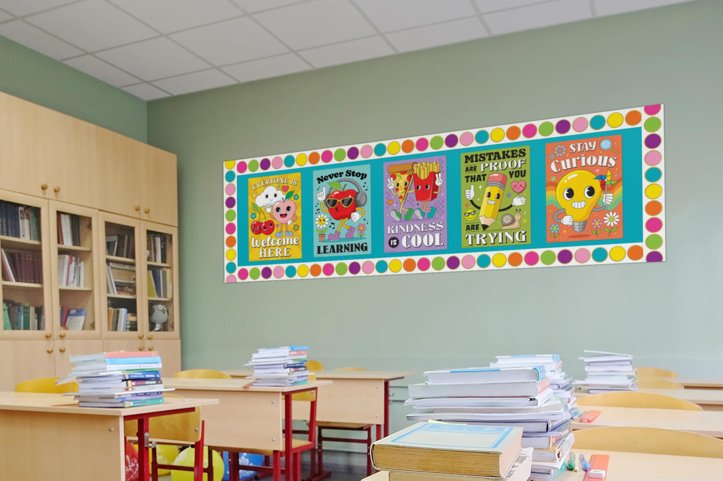 Teacher Created Resources Retro Fun Educational Poster Pack (TCR6964)