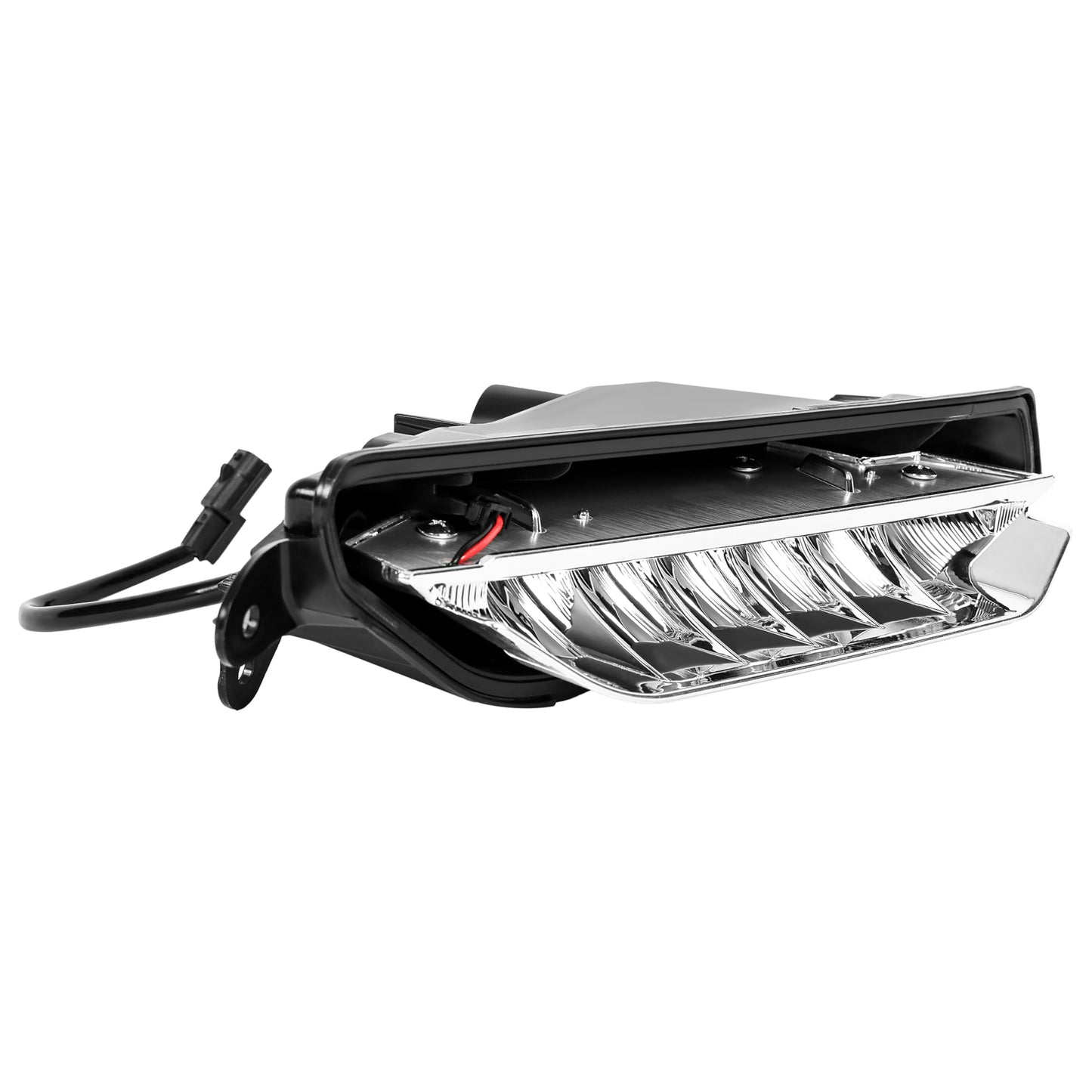 HECASA Daytime Running Light Right for 2016-2017 Infiniti QX50, LED, Clear Lens, Model MO-3462