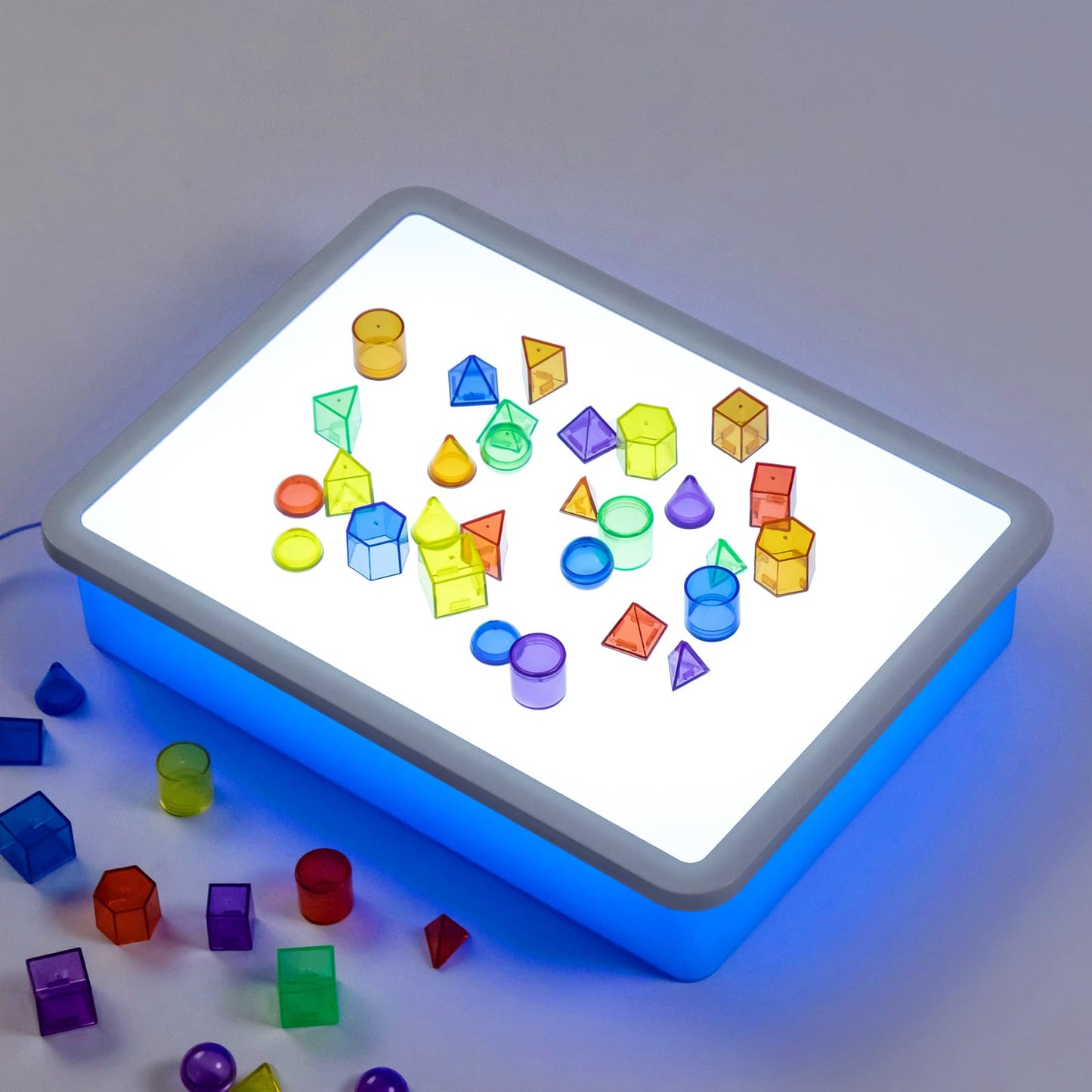 Odoorgames 100 Pcs Translucent Bear Counters - Light Table for Kids - Kindergarten Classroom & Light Table Manipulatives