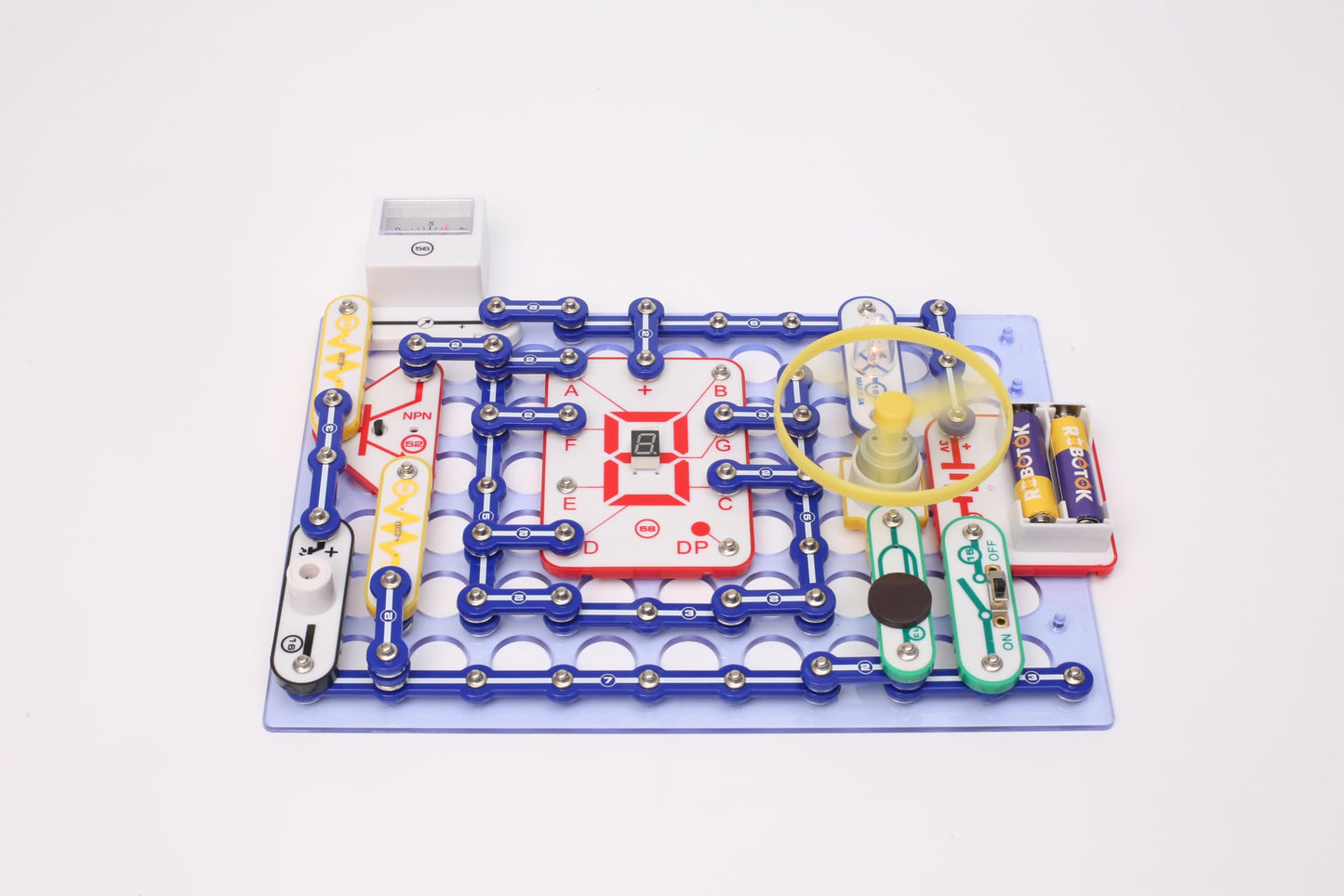 School & Family STEM Educational Toy Gift for Boys & Girls, Over 999 Projects, Physics Science Experiment Circuit Kit for Kids Ages 8+, Electronics Exploration Kit (Mixed Color, 999)
