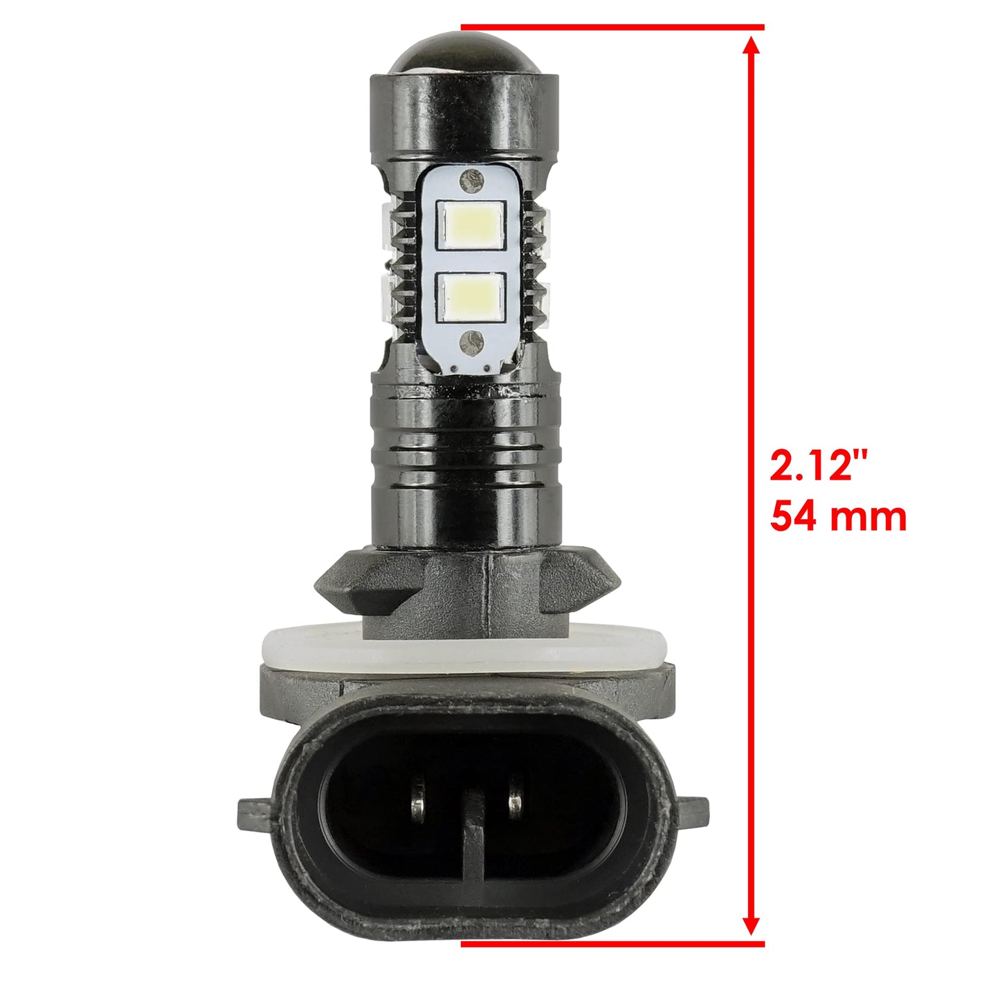 Caltric LED Headlight Bulbs for Polaris Sportsman 500 4x4/6x6 (2002-2014)