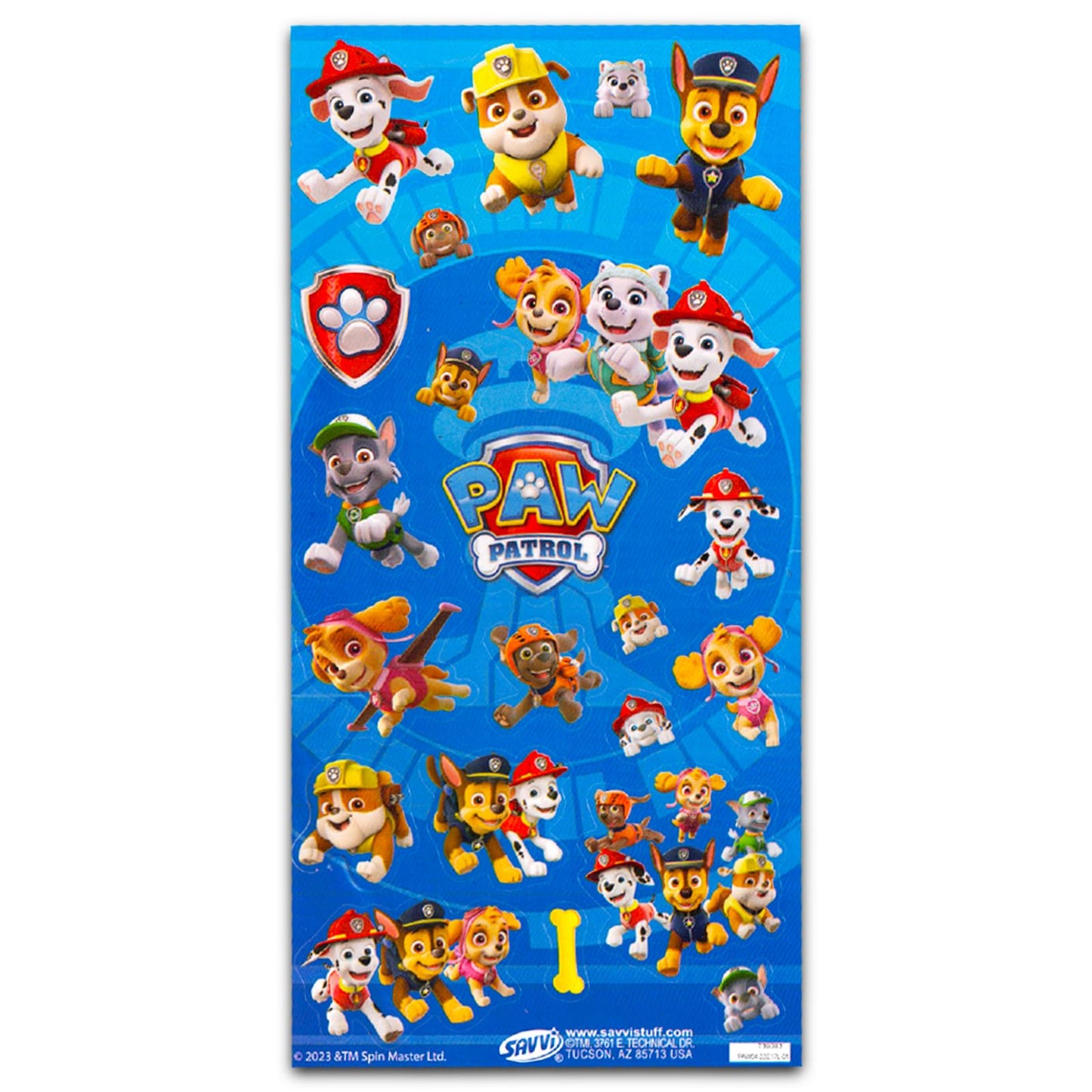Paw Patrol School Supplies Set - Bundle with 4 Spiral Notebooks Featuring Chase & Skye Plus Stickers, More | Paw Patrol Classroom Office Supplies for Kids
