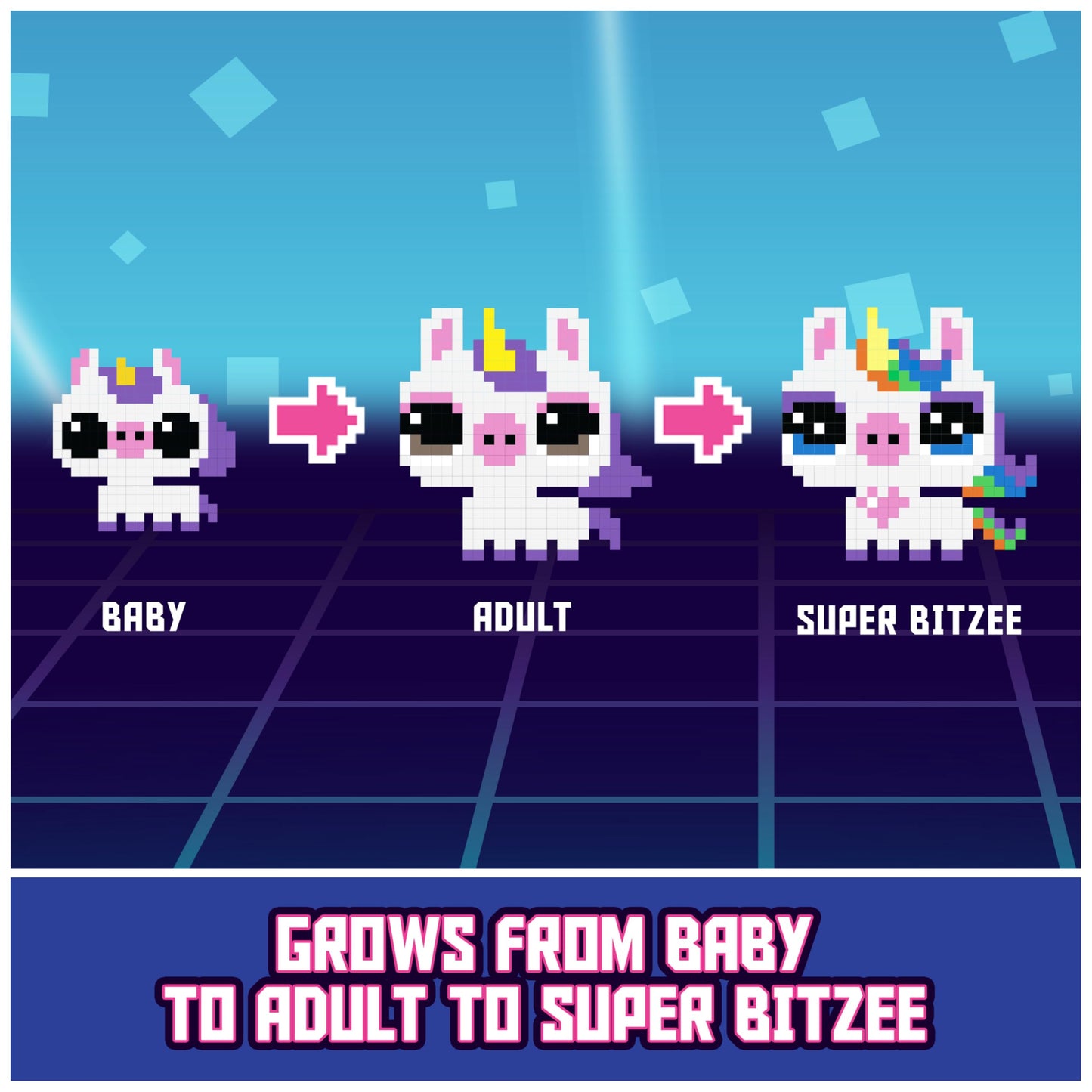 BITZEE, Magicals with 20 Interactive Characters Inside, Reacts to Touch, Digital Pet Kids Toys for Ages 5 and up