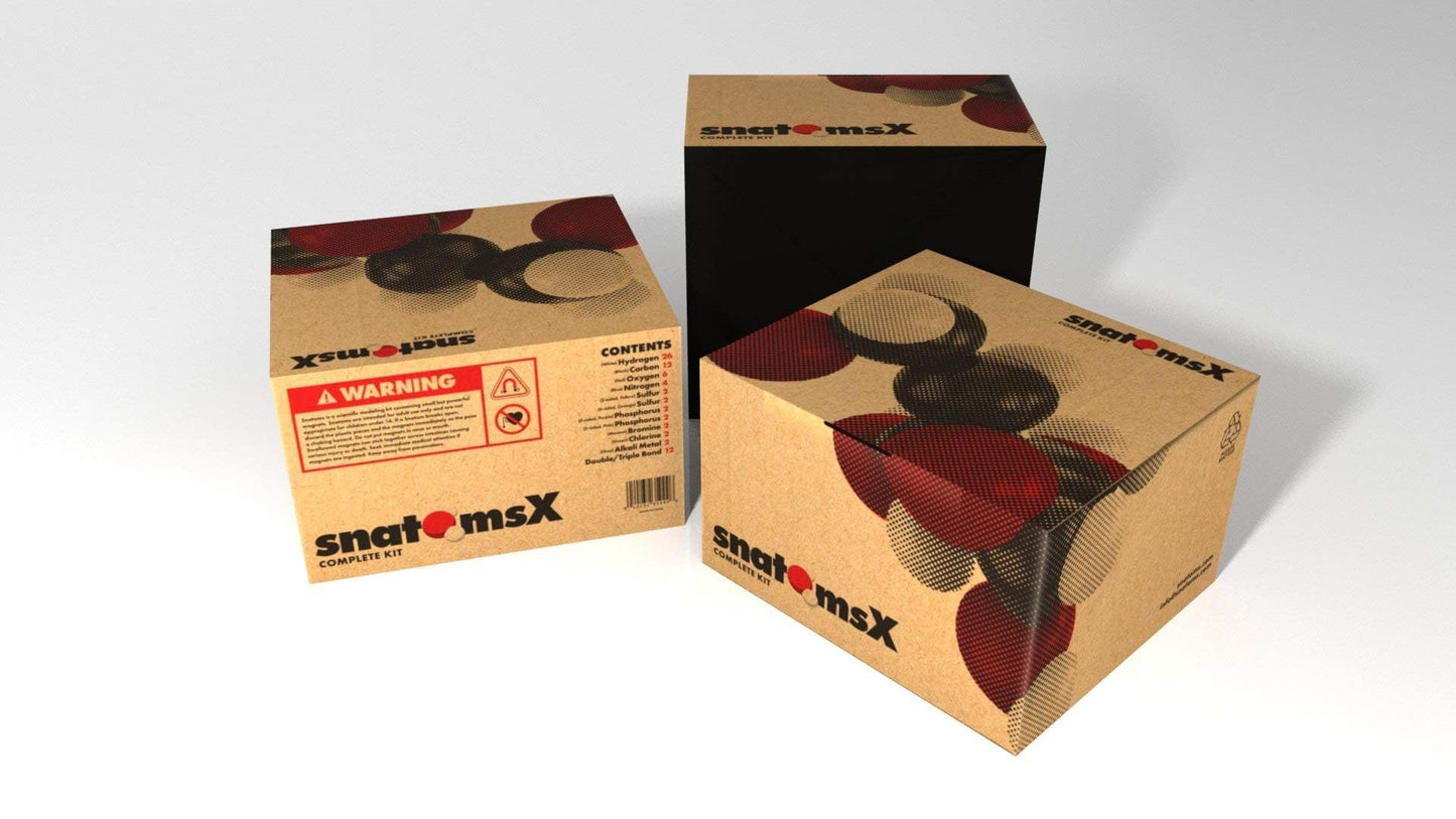 Snatoms X by Veritasium - The Ultimate Magnetic Molecular Modeling Set | v2.0 Stronger Magnets | Engaging Science Education Kit for STEM Learning | Intro to Atoms, Molecules, Bonding, Chemistry