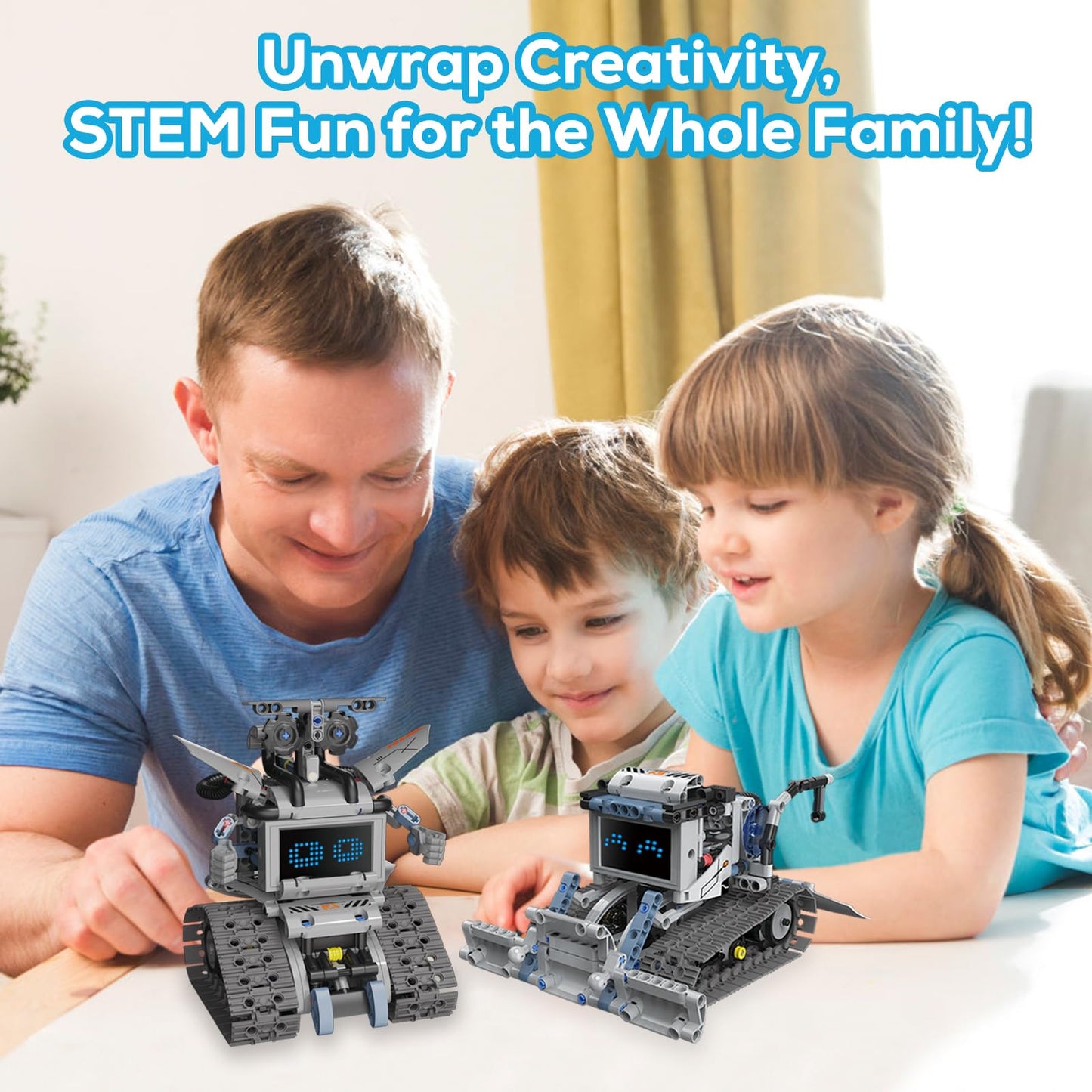 Ansnibe Robot Building Kit with APP/Remote Control STEM Gifts for Boys Age 8-16,Technic Coding Robotic Toys for Kids Birthday, Buildable 5in1 Models with 352+ Pieces