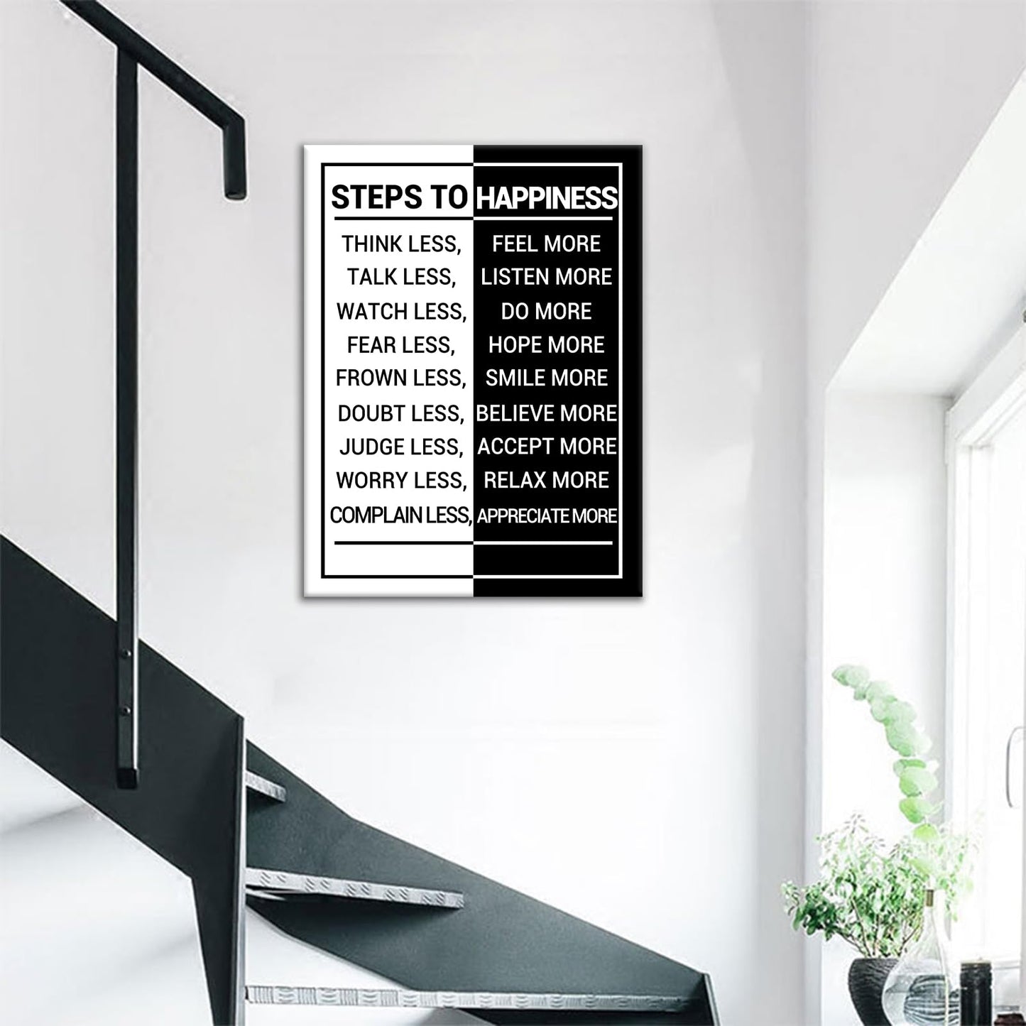 Inspirational Canvas Wall Art Office Decor Picture Painting Motivational Entrepreneur Quotes Poster Print Artwork for Modern Home Workplace Gym Bedroom Classroom Stretched and Framed [18''Wx24''H]