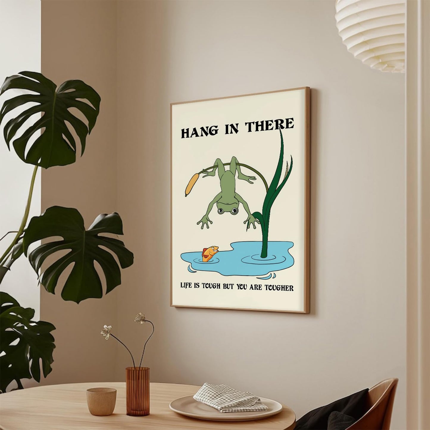 Nursery Poster Motivational Art Print Cute Animal Picture Funny Animal Wall Art Nursery Decor Uplifting Wall Decor 16x24Inch Unframed Poster for Kids Room Boys and Girls Room Baby Room Office Bedroom