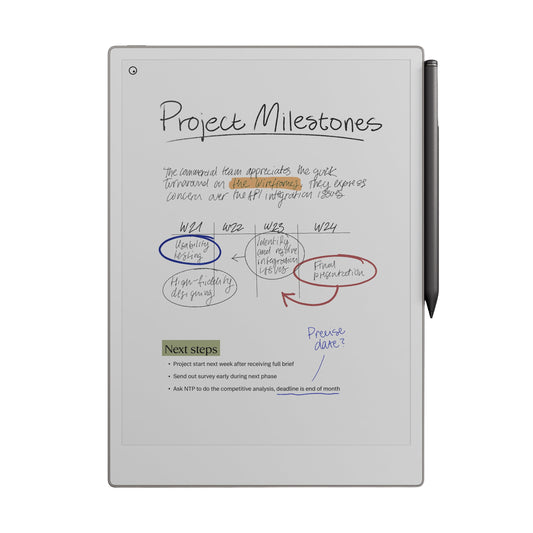 reMarkable Paper Pro Bundle – Includes 11.8” reMarkable Paper Tablet, and Marker Plus Pen with Eraser