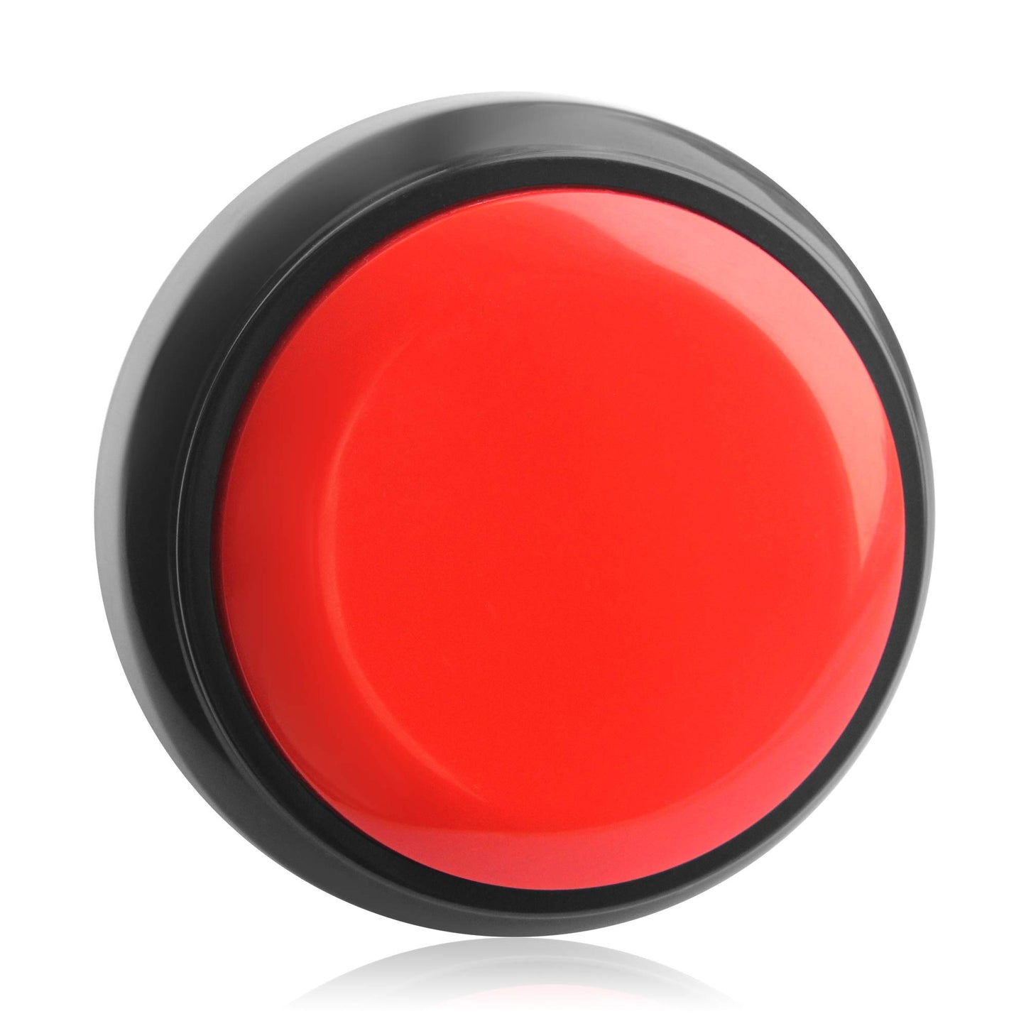 Crsfoisr Recordable Sound Button - Pet Training Voice Recorder Buttons | 30-Second Custom Prank Sound Button for Gifts, Parties & Dog Commands Talking Answer Buzzers Funny Buttons (Battery Included)