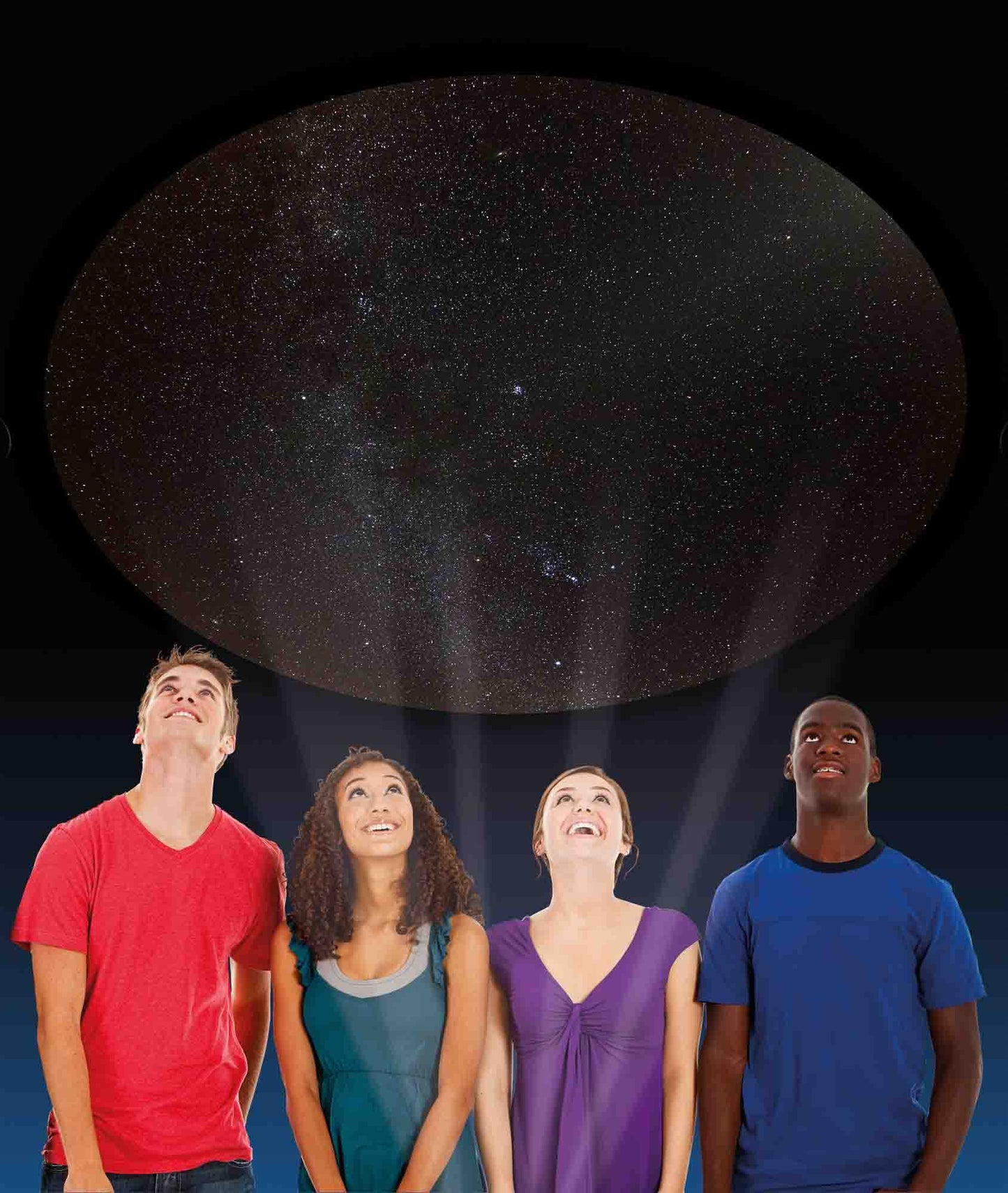 Brainstorm Toys: Night Sky Projector - Solar System, Constellations, Starlight & Moonlight Projector - 12' Projection