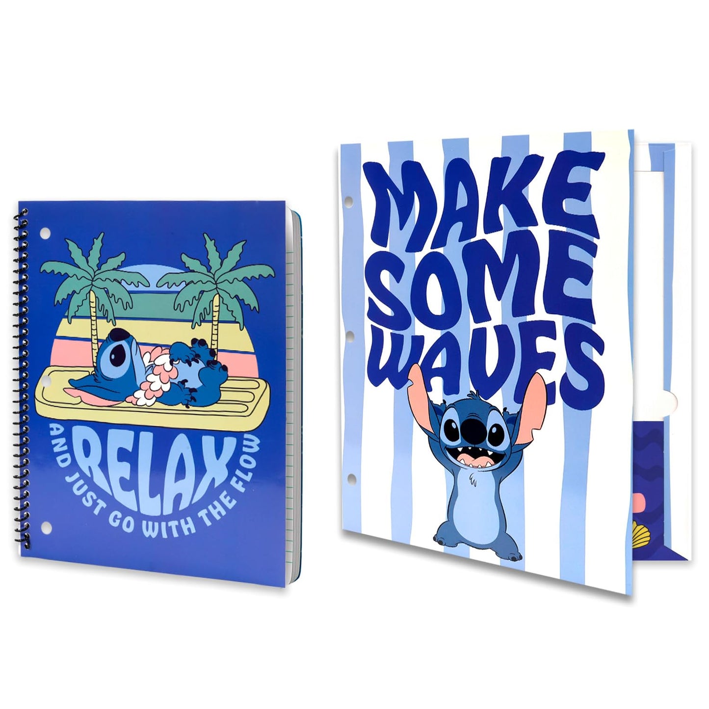 Lilo & Stitch School Supplies Set - Bundle with Disney Stitch Classroom Folder, Notebook, Pencils, Tattoos, and More | Stitch Back to School Supplies