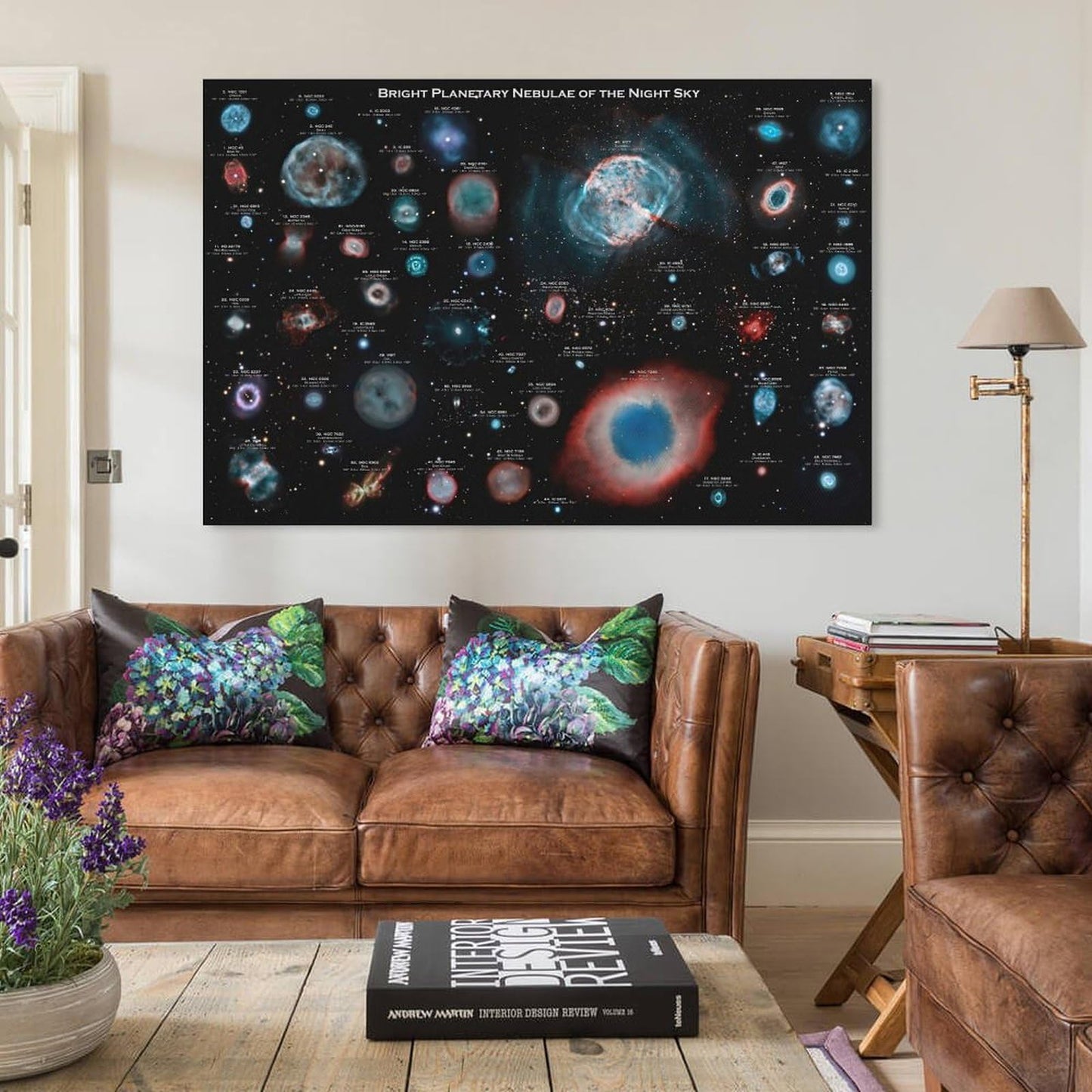 YLJAPOS Planetary Nebulae Galaxy Solar System Poster Astronomy Outer Space Canvas Wall Art Aesthetic Decorative Painting Living Roomstylestyle 16x24inch(40x60cm)