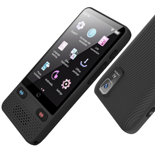 Language Translator Device,2024 Latest Two-Way Language Translator in 138 Languages, Online/Offline/AI/Voice/Photo Translation, Standy 240H, Portable Instant Translator for Business,Study & Travel
